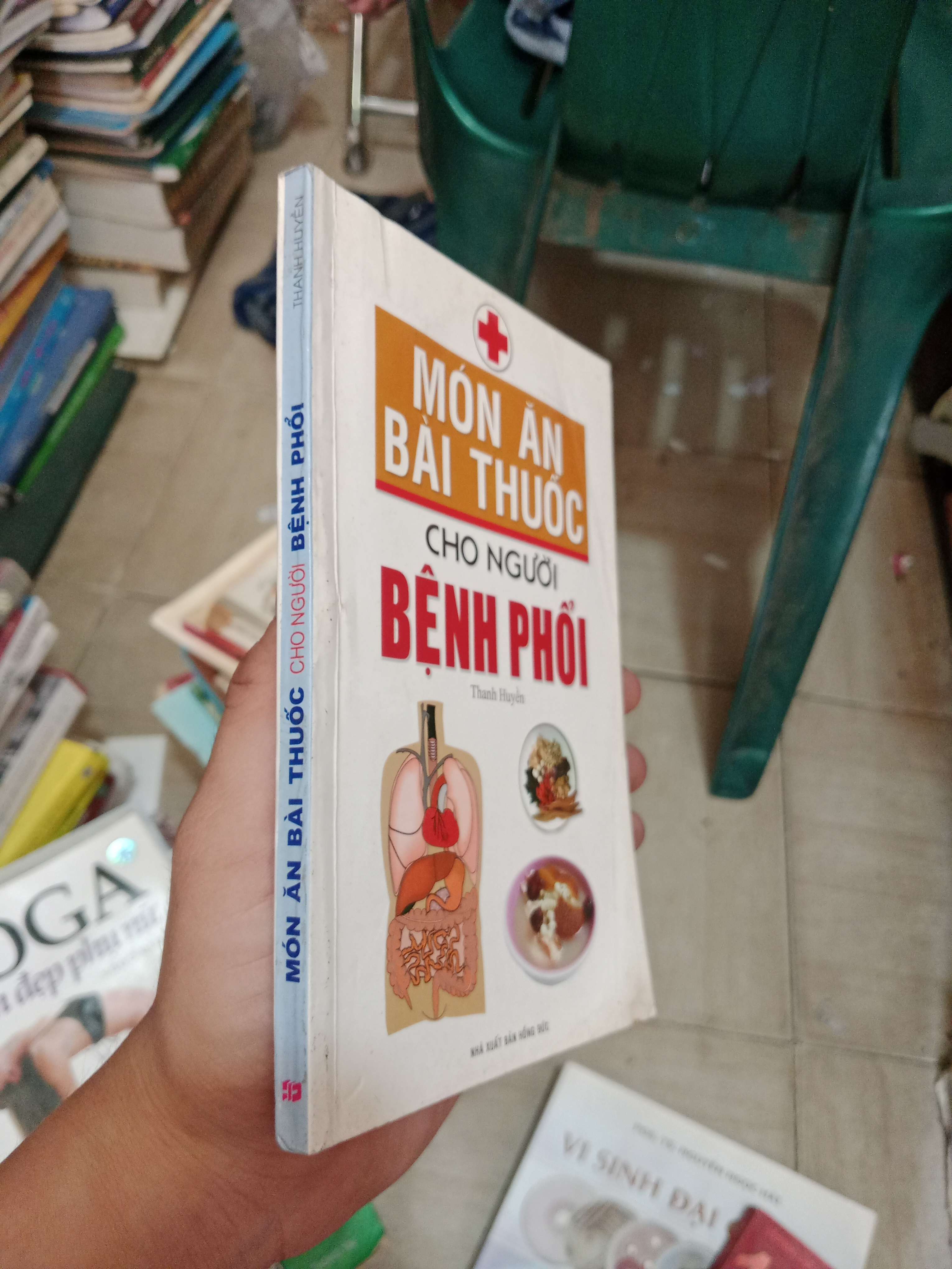 Món ăn bài thuốc cho người bệnh phổi - Thanh Huyền 2012 Mới 80% (Sách kiến thức tổng hợp) OKB-K4T2