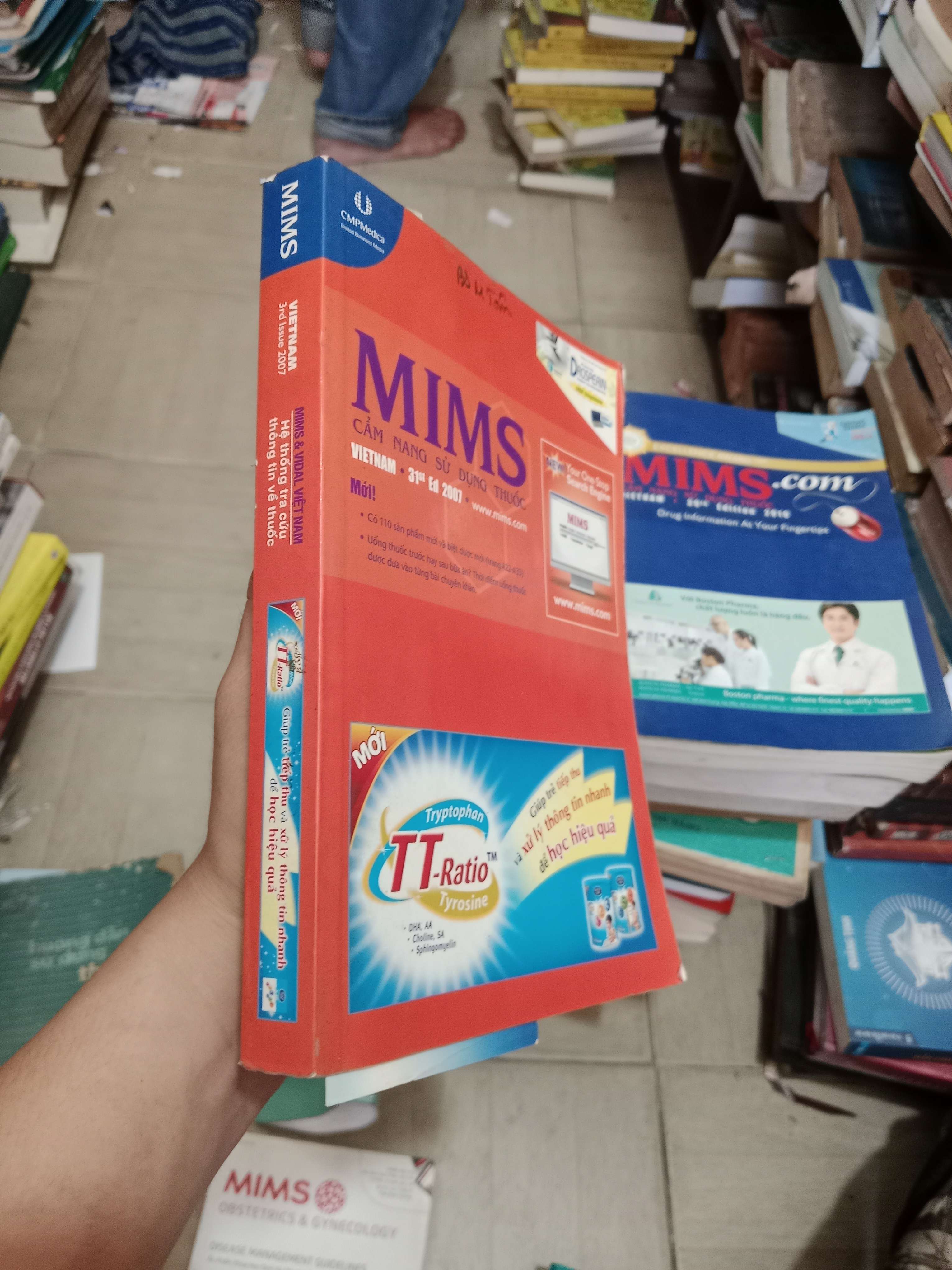 MIMS - Cẩm Nang Sử Dụng Thuốc Vietnam (31st Ed 2007) 2007 Mới 80% (Sách Y học - Sức khỏe - Thể thao) OKB-K4T2