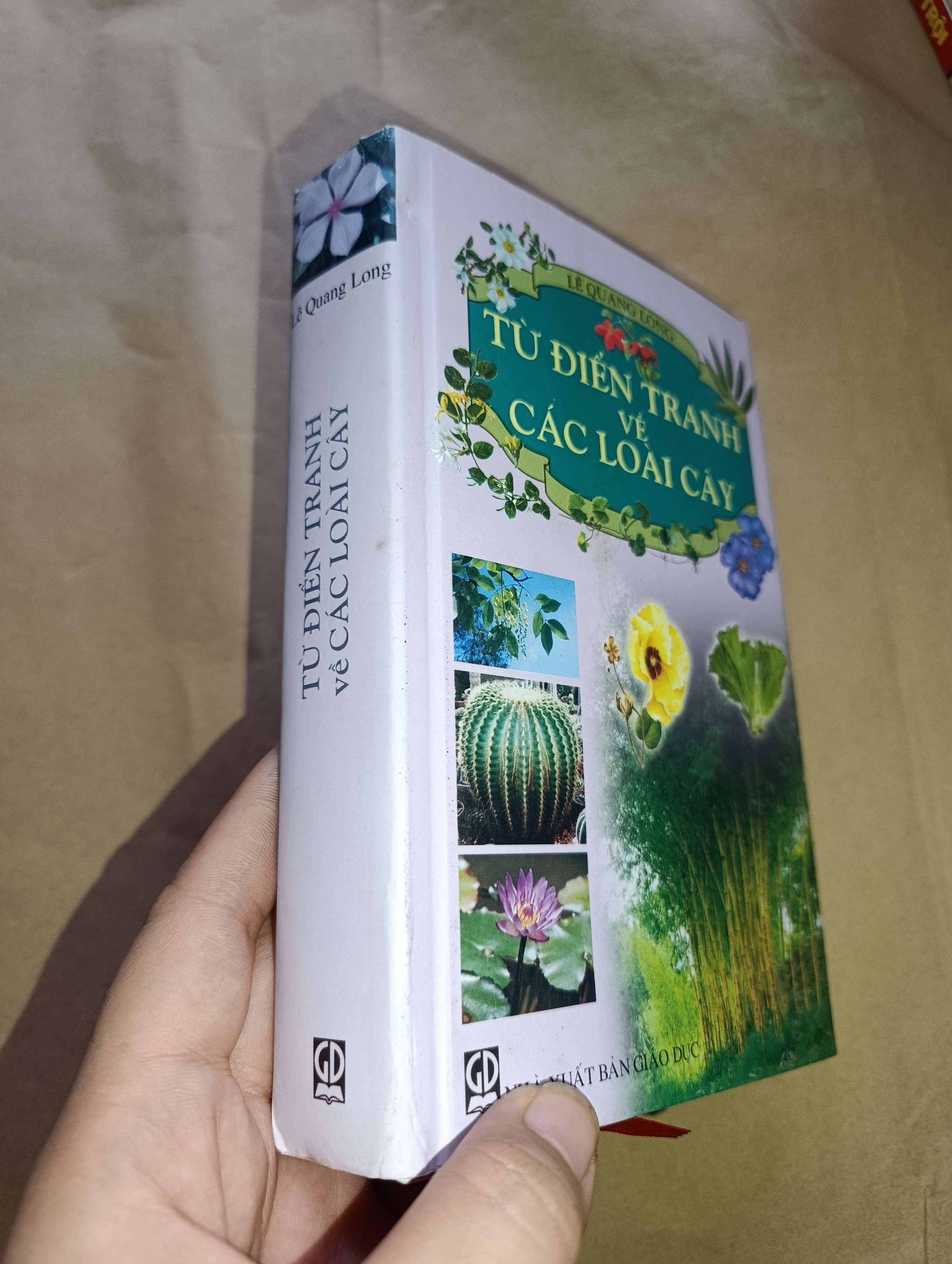 Từ điển tranh về các loại cây-Lê Quang Long 2007 Mới 80% (Sách giáo khoa - giáo trình) GZB