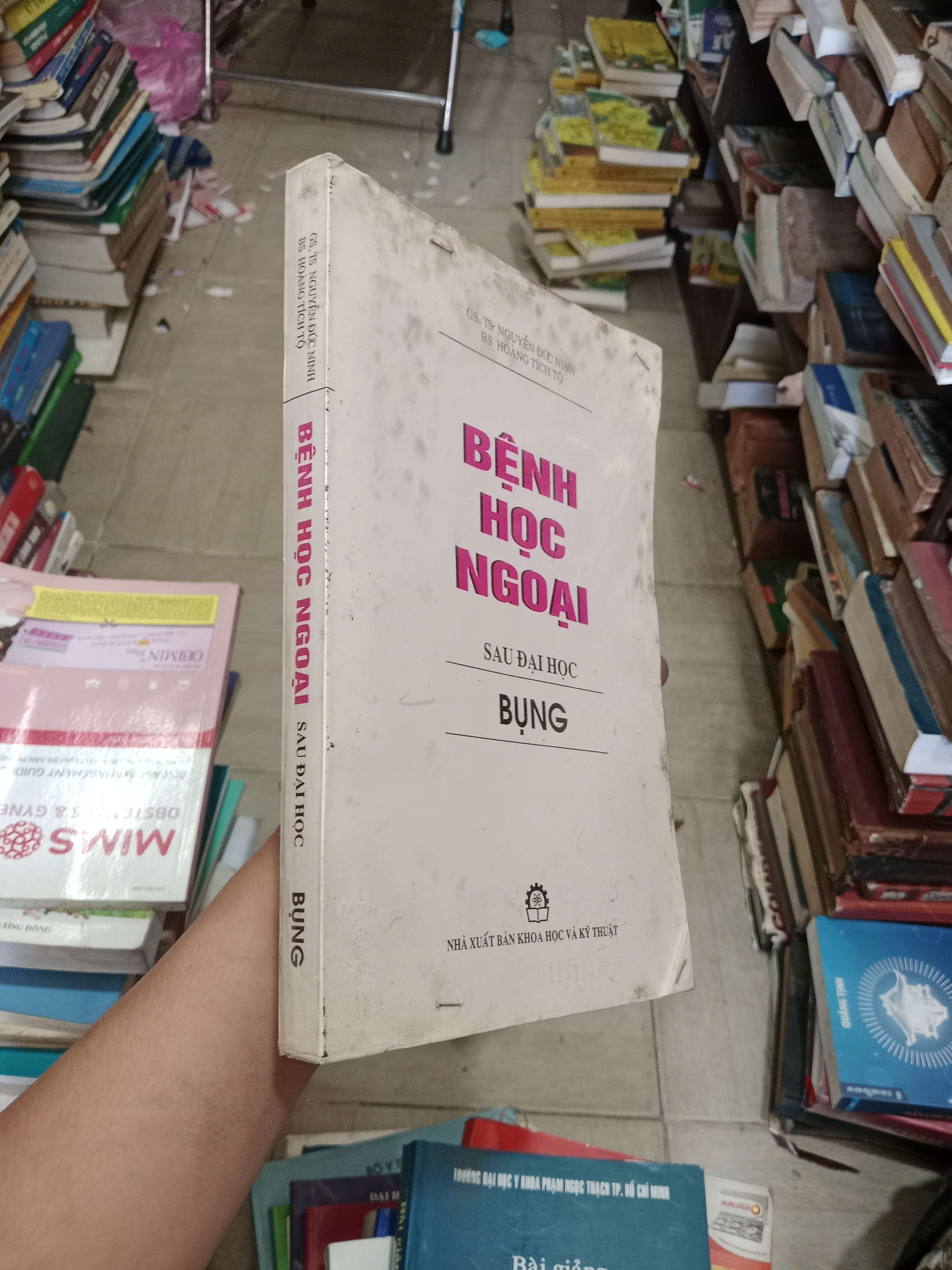 Bệnh Học Ngoại Sau Đại Học - Bụng - GS. TS. Nguyễn Đức Ninh - BS. Hoàng Tích Tô 2001 Mới 80% (Sách giáo khoa - giáo trình) OKB-K4T2