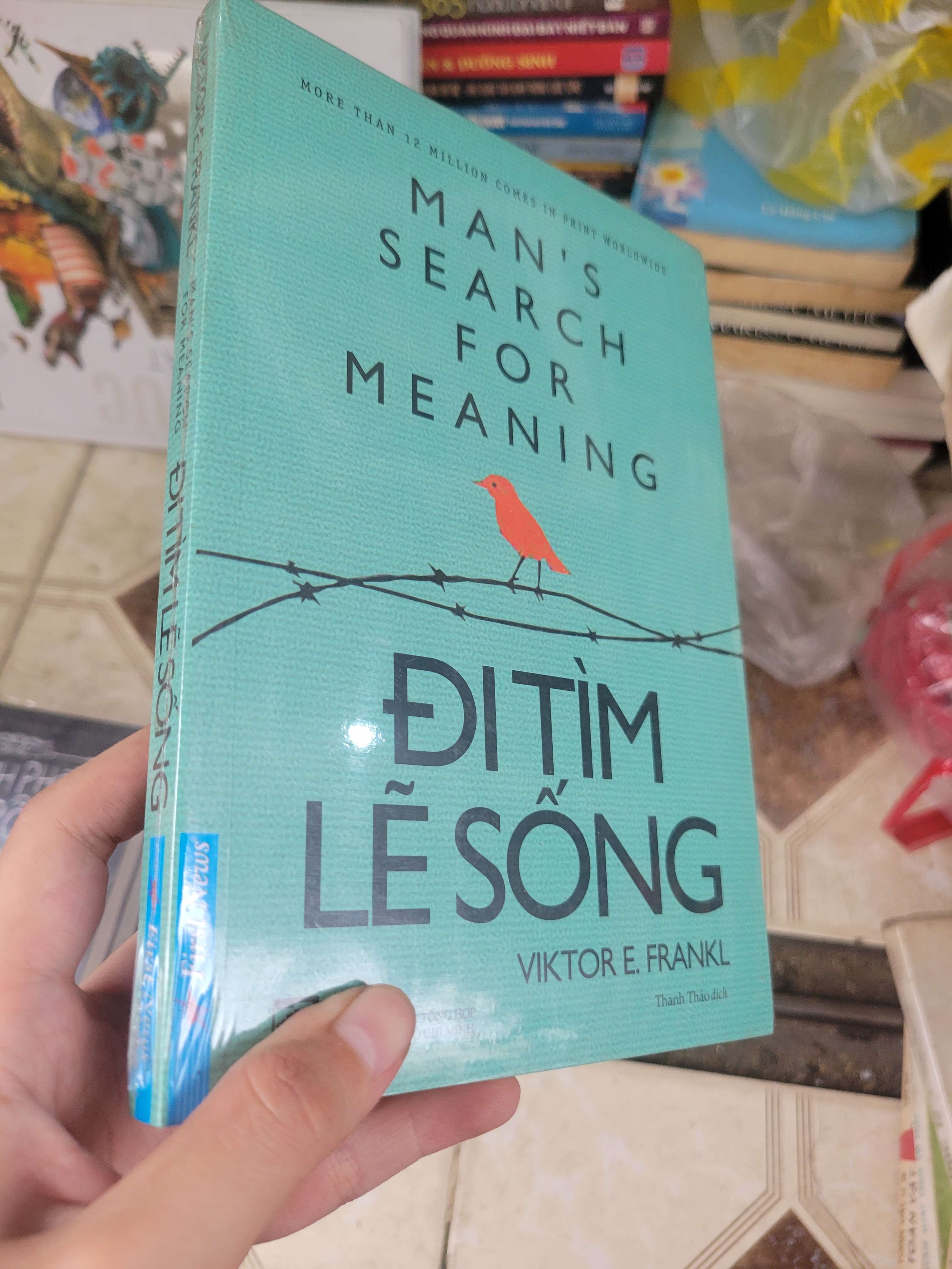 Đi tìm lẽ sống - Viktor E. Frankl mới 90% còn seal (Sách văn học) BGB