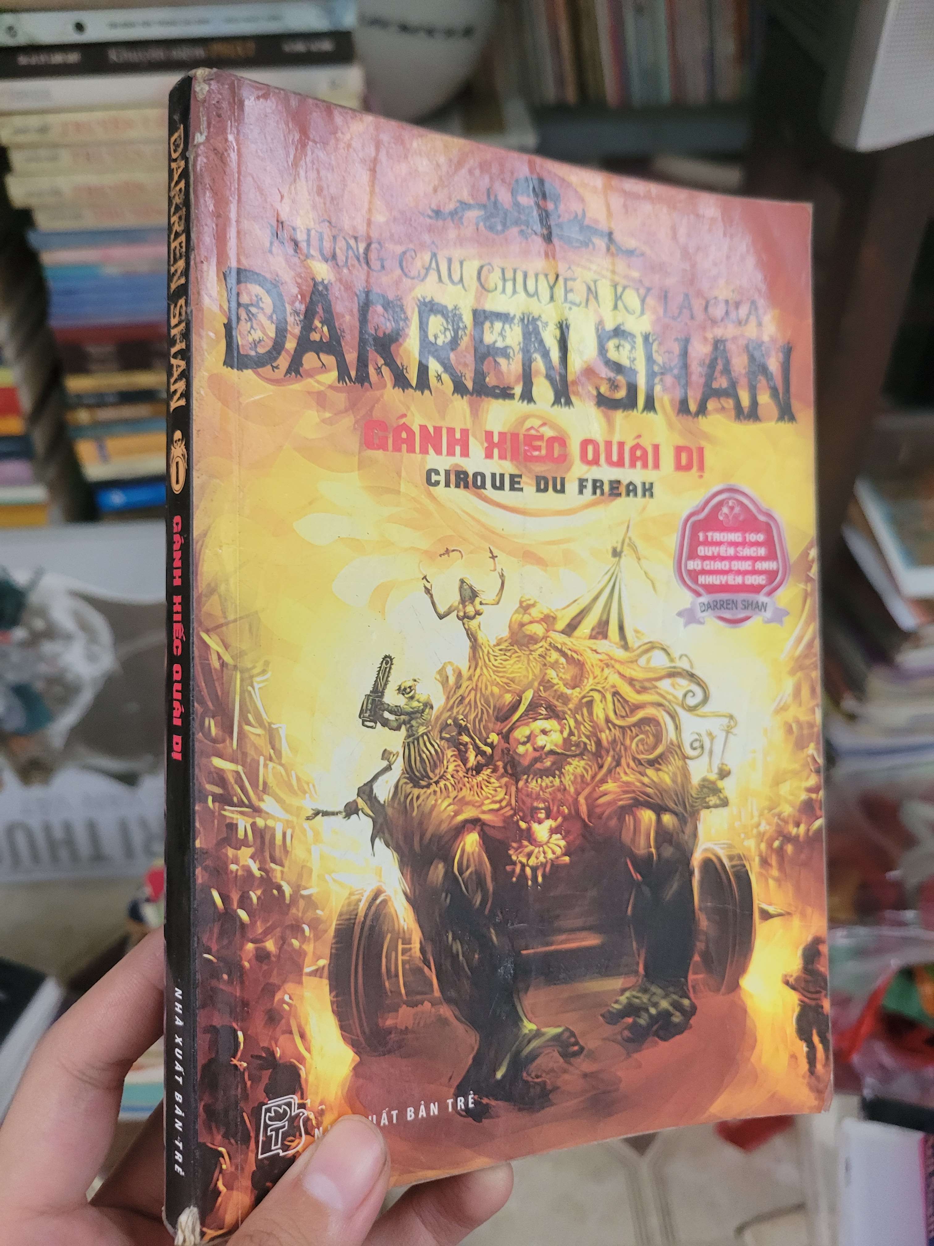 Gánh xiếc quái dị - Darren Shan 2011 mới 80% (Sách văn học) BGB