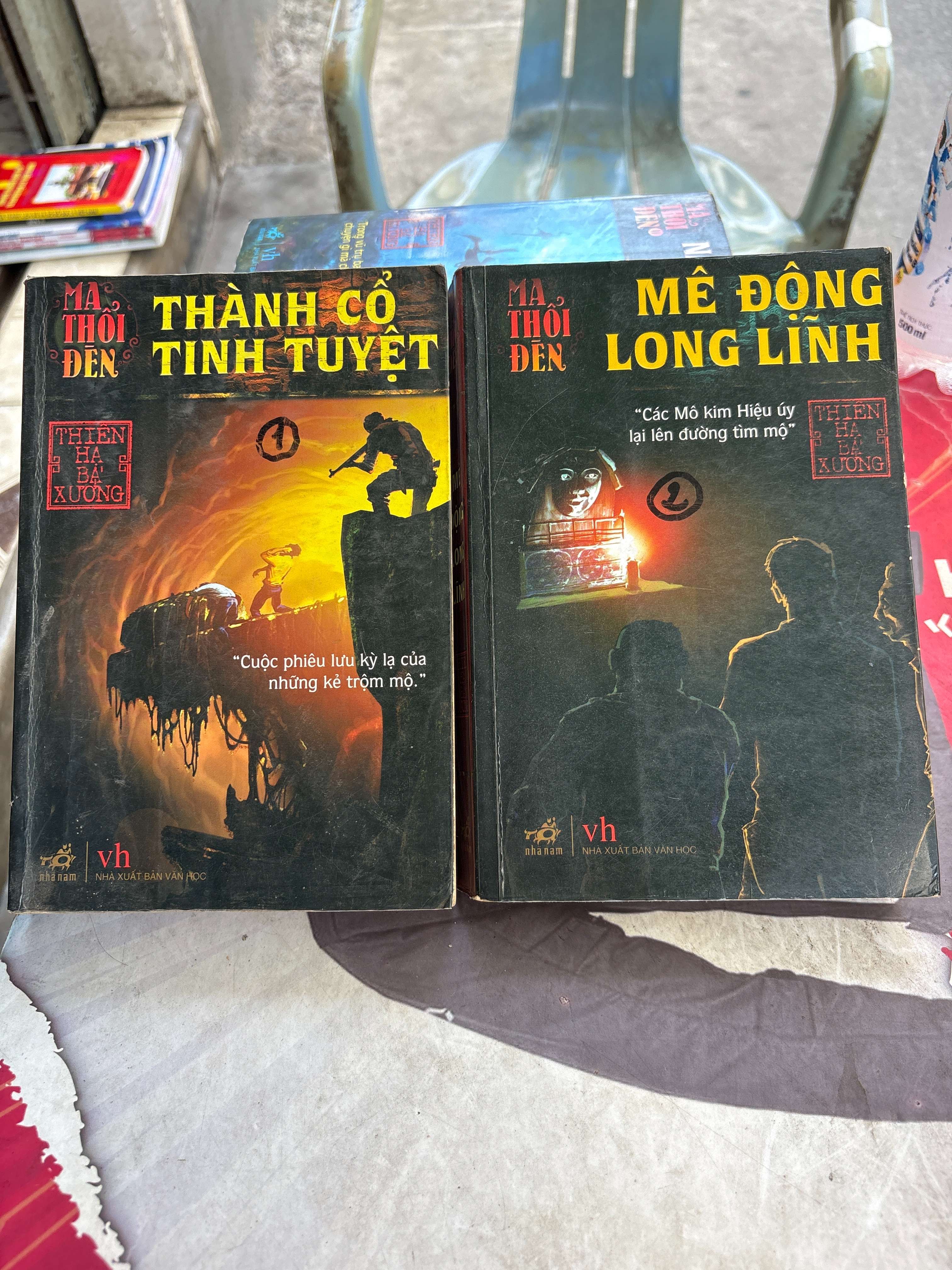 2 cuốn Ma thổi đèn - Thiên Hạ Bá Xướng 2010 mới 80% (Sách văn học) BGB