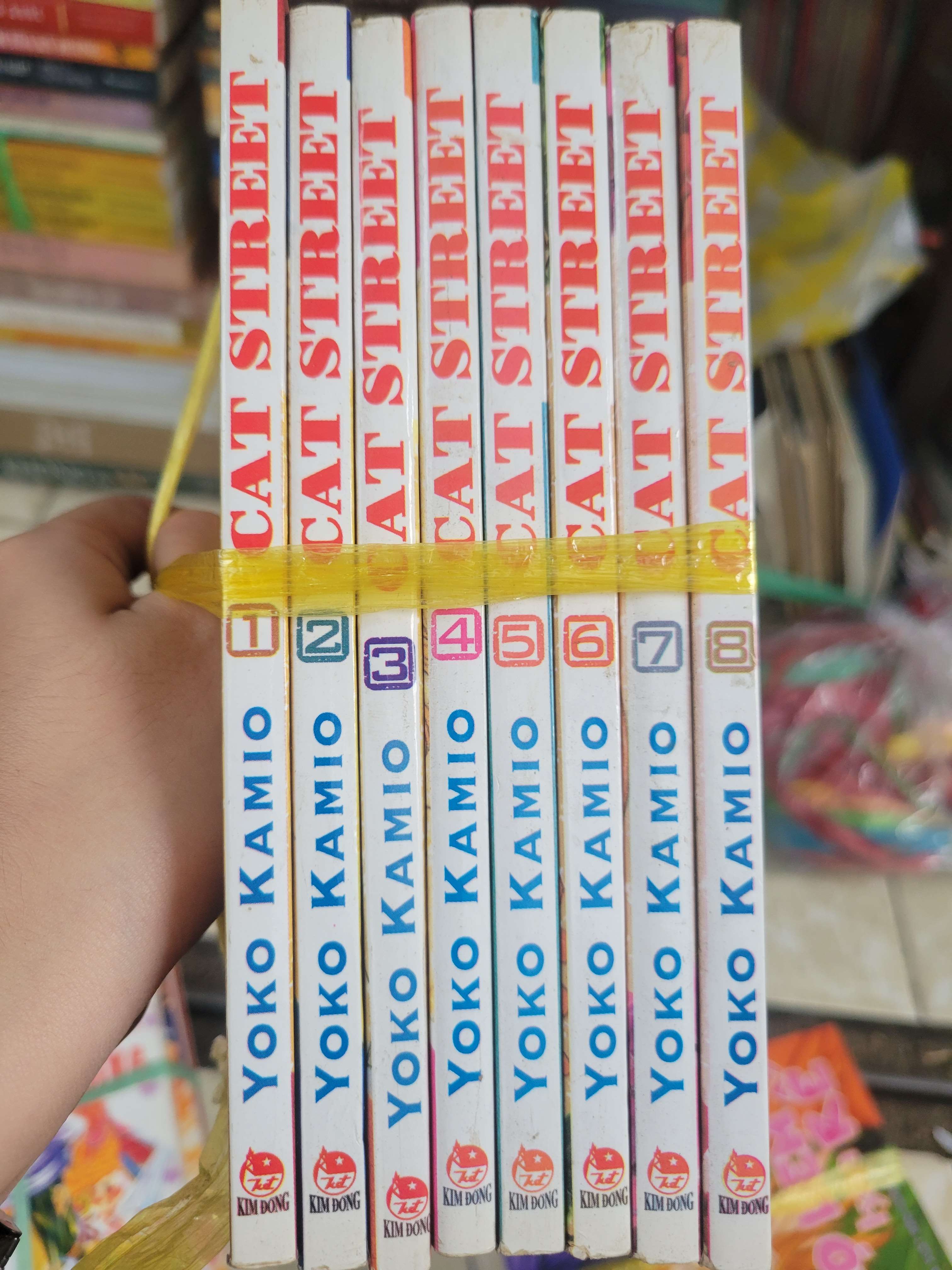 8 cuốn Cat Street - Yoko Kamio mới 80% (Truyện tranh ) BGB