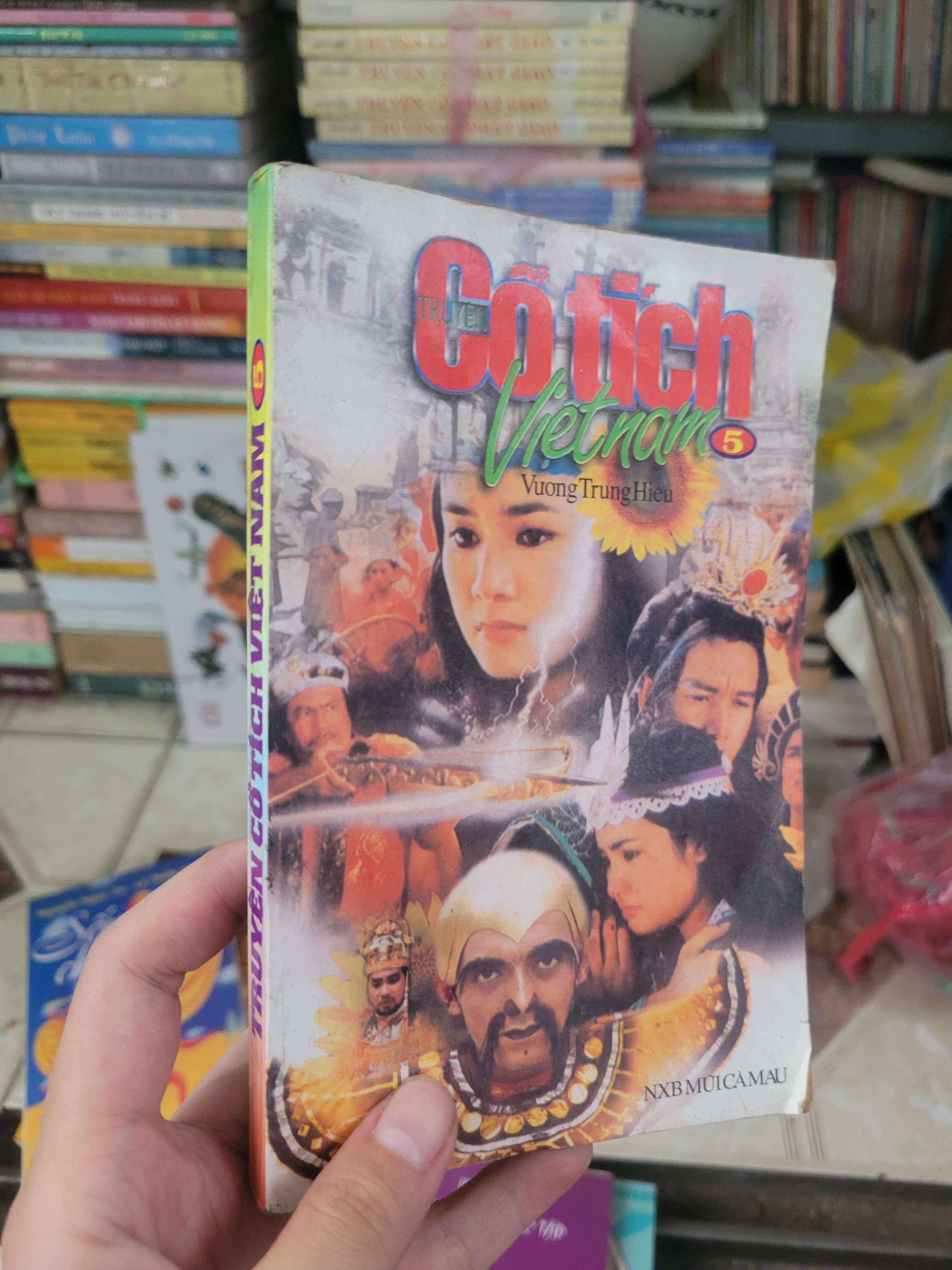 Cổ tích Việt Nam tập 5 - Vương Trung Hiếu 1998 mới 80% (Sách văn học) BGB