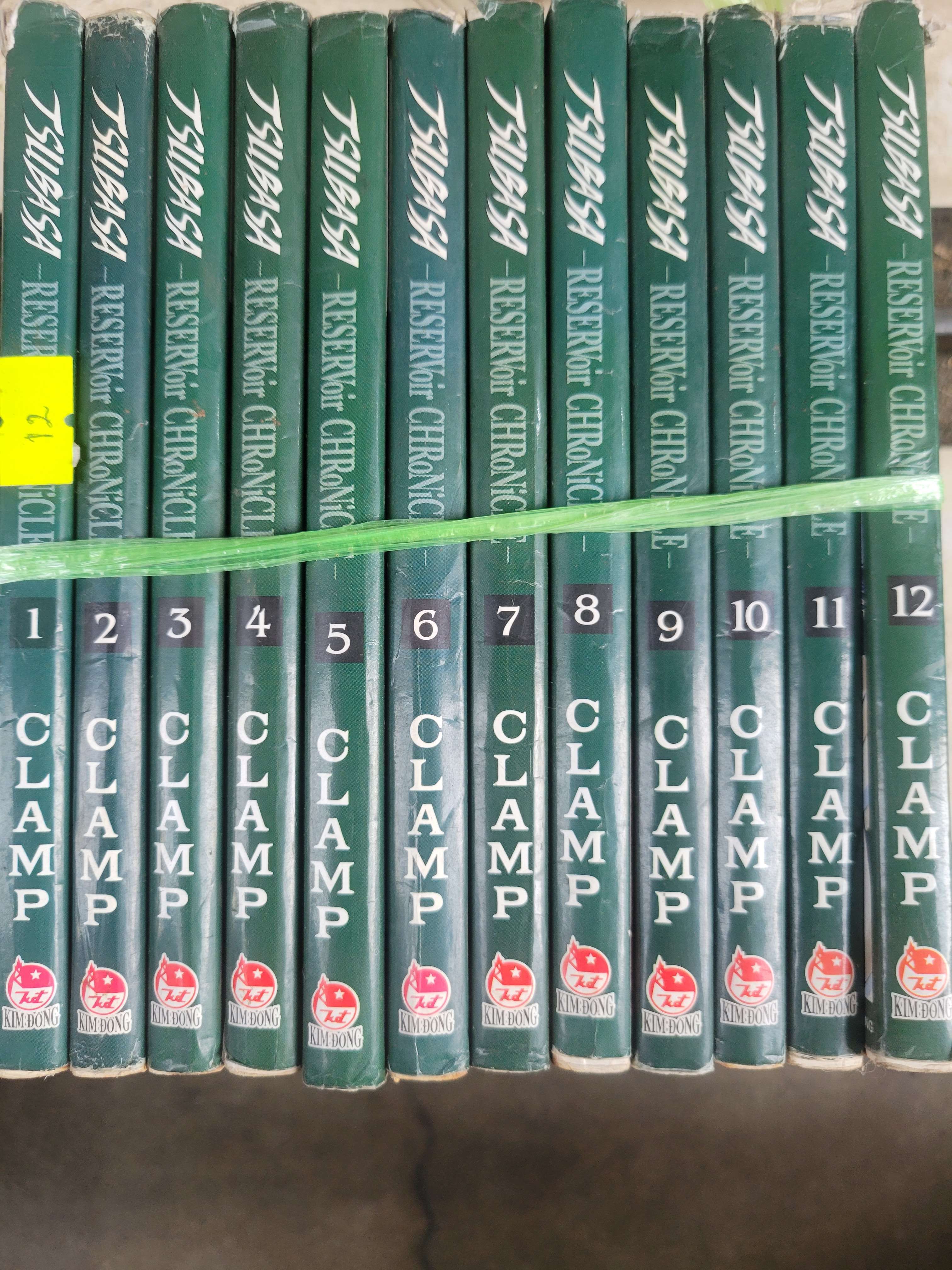 12 cuốn Tsubasa Reservoir Chronicle - CLAMP mới 70% tróc gáy, tróc bìa (Truyện tranh ) BGB