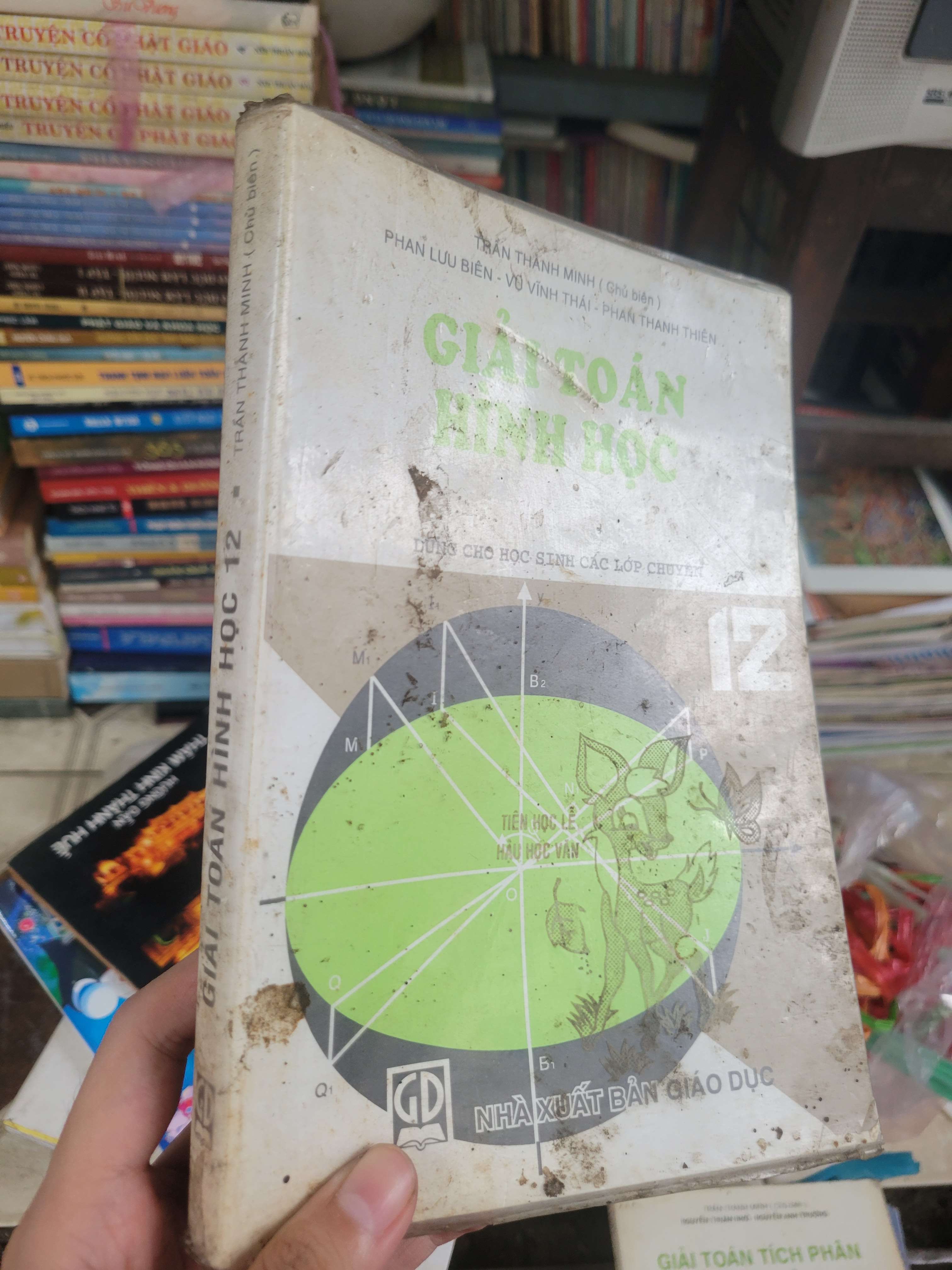 Giải toán hình học 12 - Trần Thành Minh 2006 mới 70% có chữ (Sách giáo khoa - giáo trình) BGB