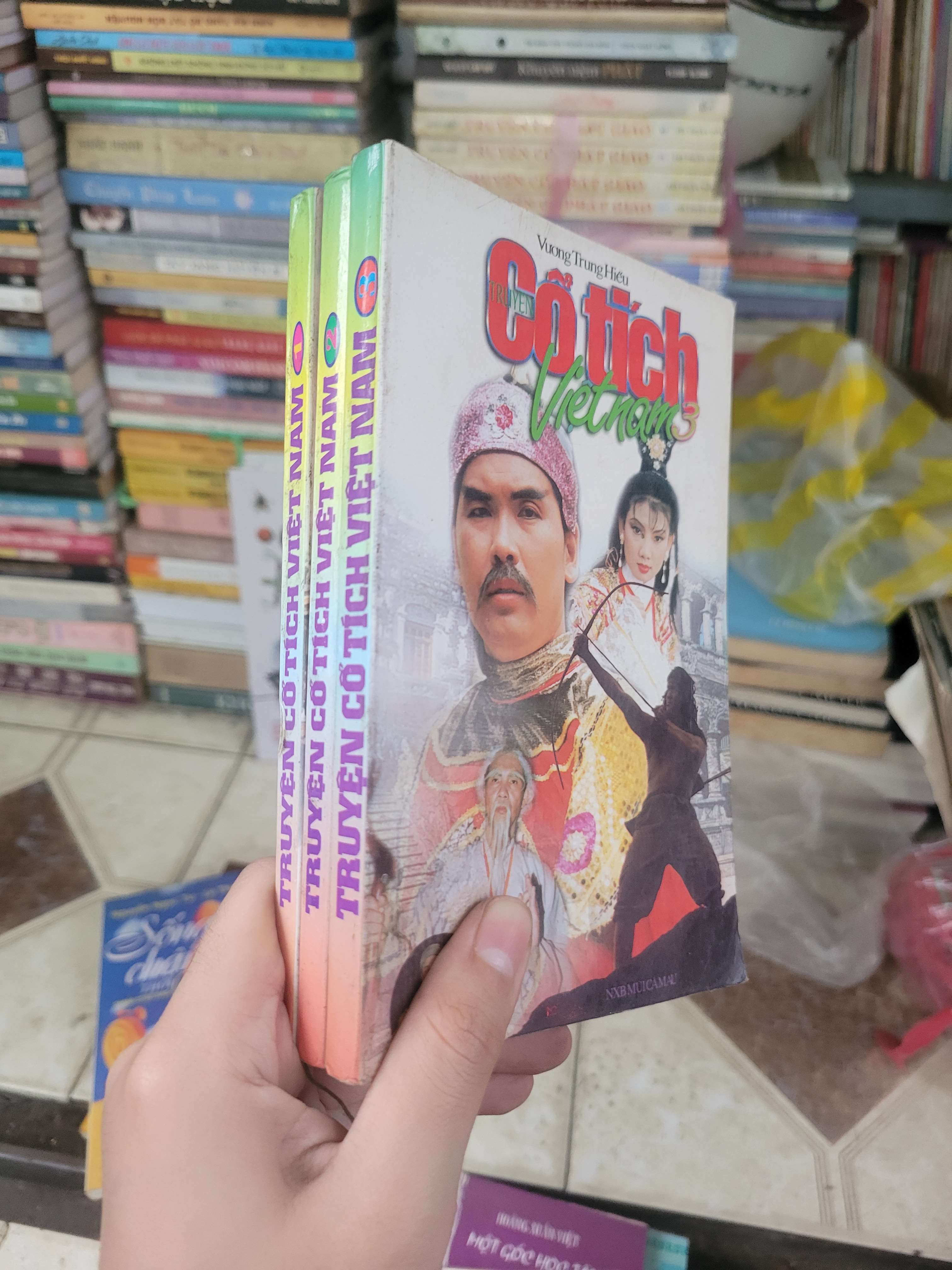 3 cuốn Truyện cổ tích Việt Nam - Vương Trung Hiếu mới 80% (Sách văn học) BGB