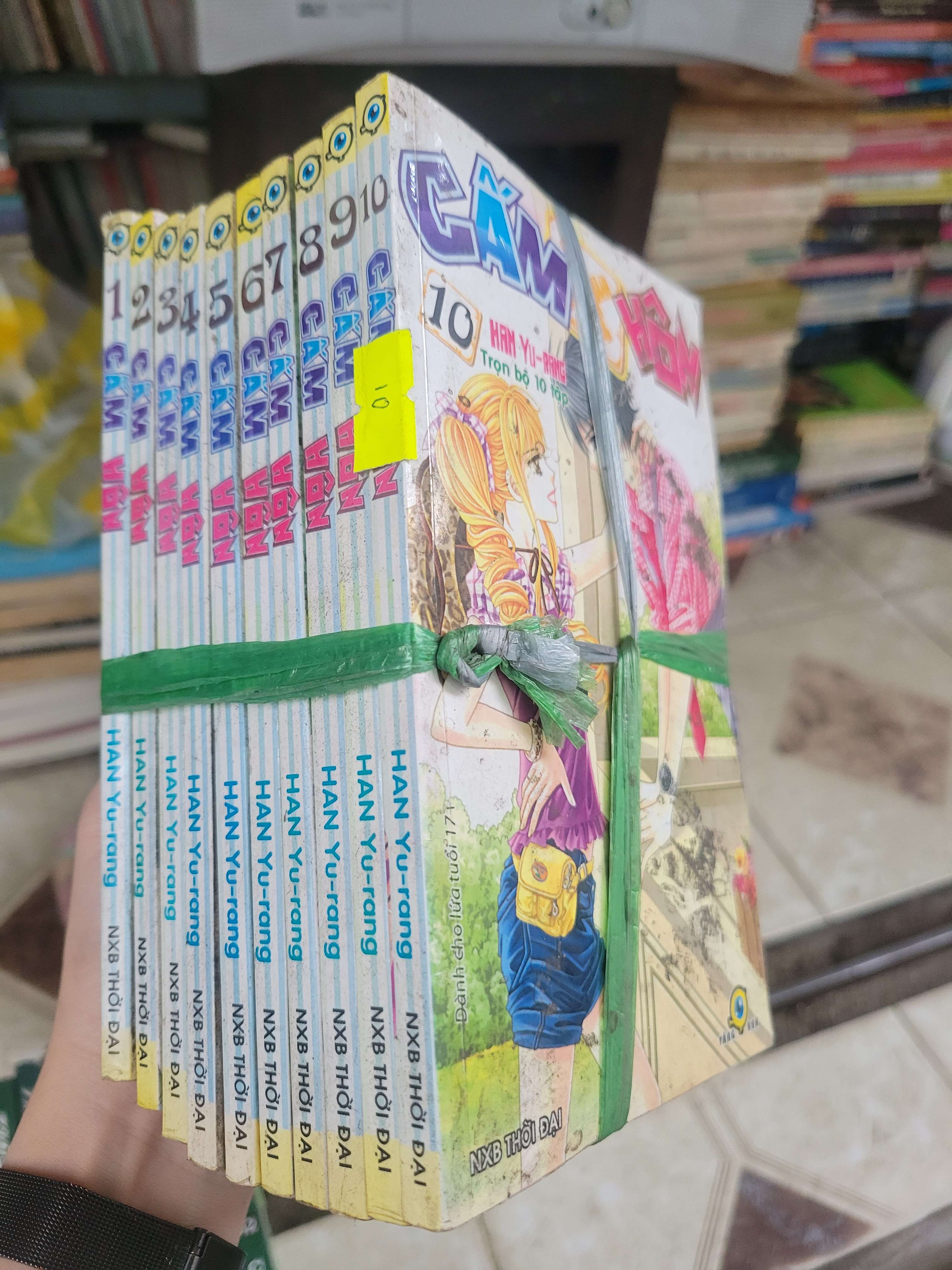 10 cuốn Cấm hôn - Han Yu-rang mới 70% tróc gáy (Truyện tranh ) BGB