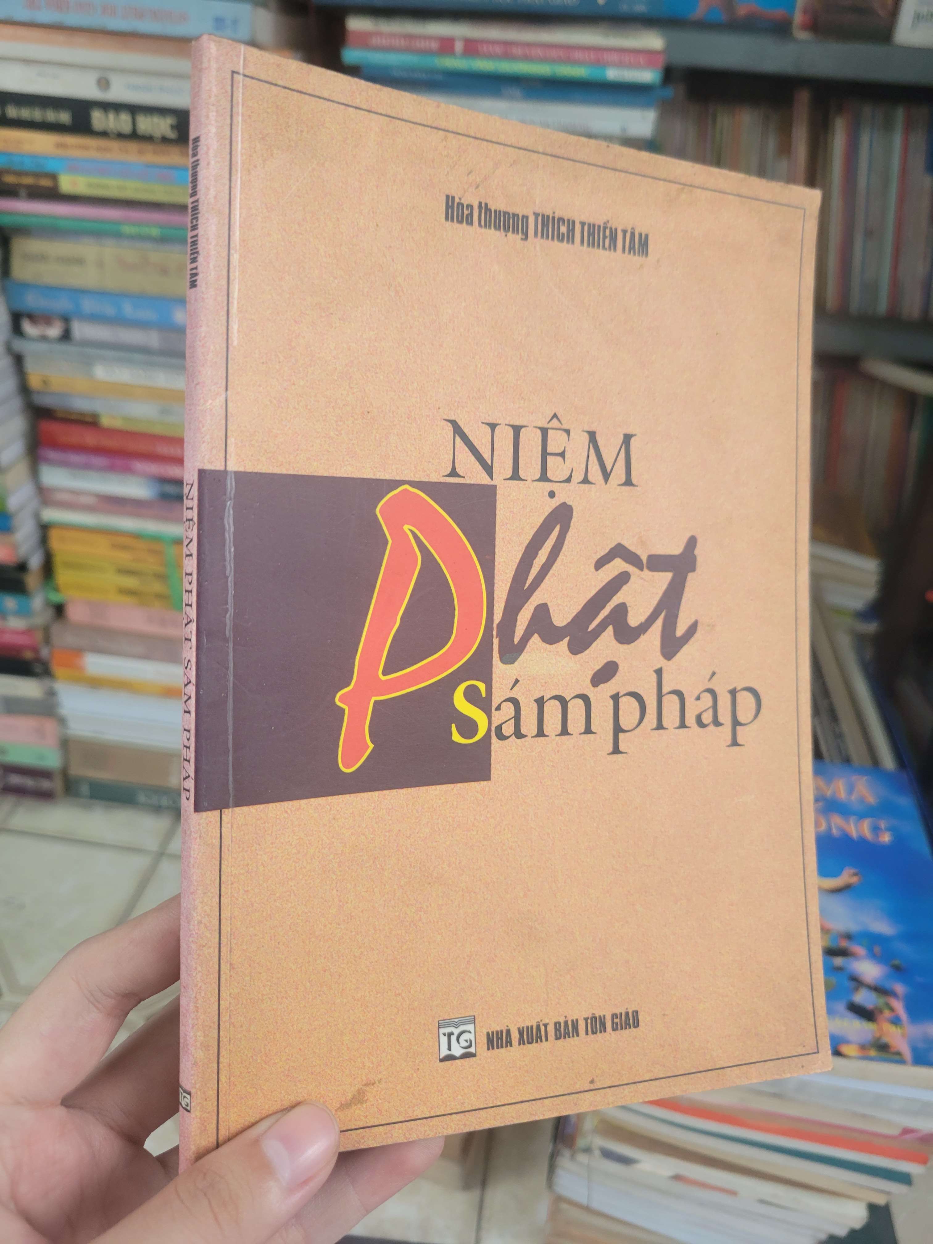 Niệm phật sám pháp - Thích Thiện Tâm 2005 mới 70% có mộc (Sách tôn giáo - tâm linh) BGB