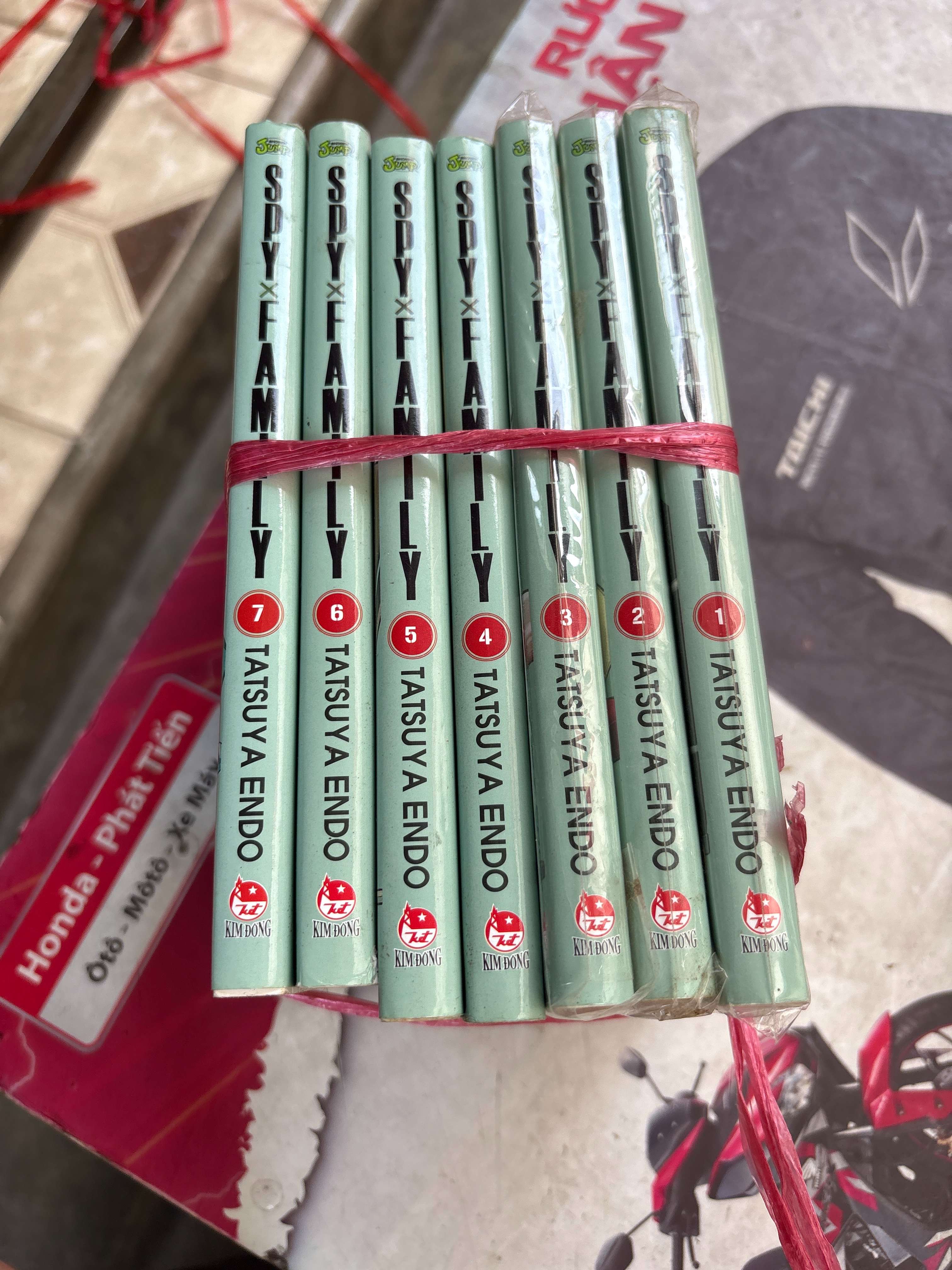 7 cuốn Spyxfamily - Tatsuya Endo mới 80% (Truyện tranh ) BGB