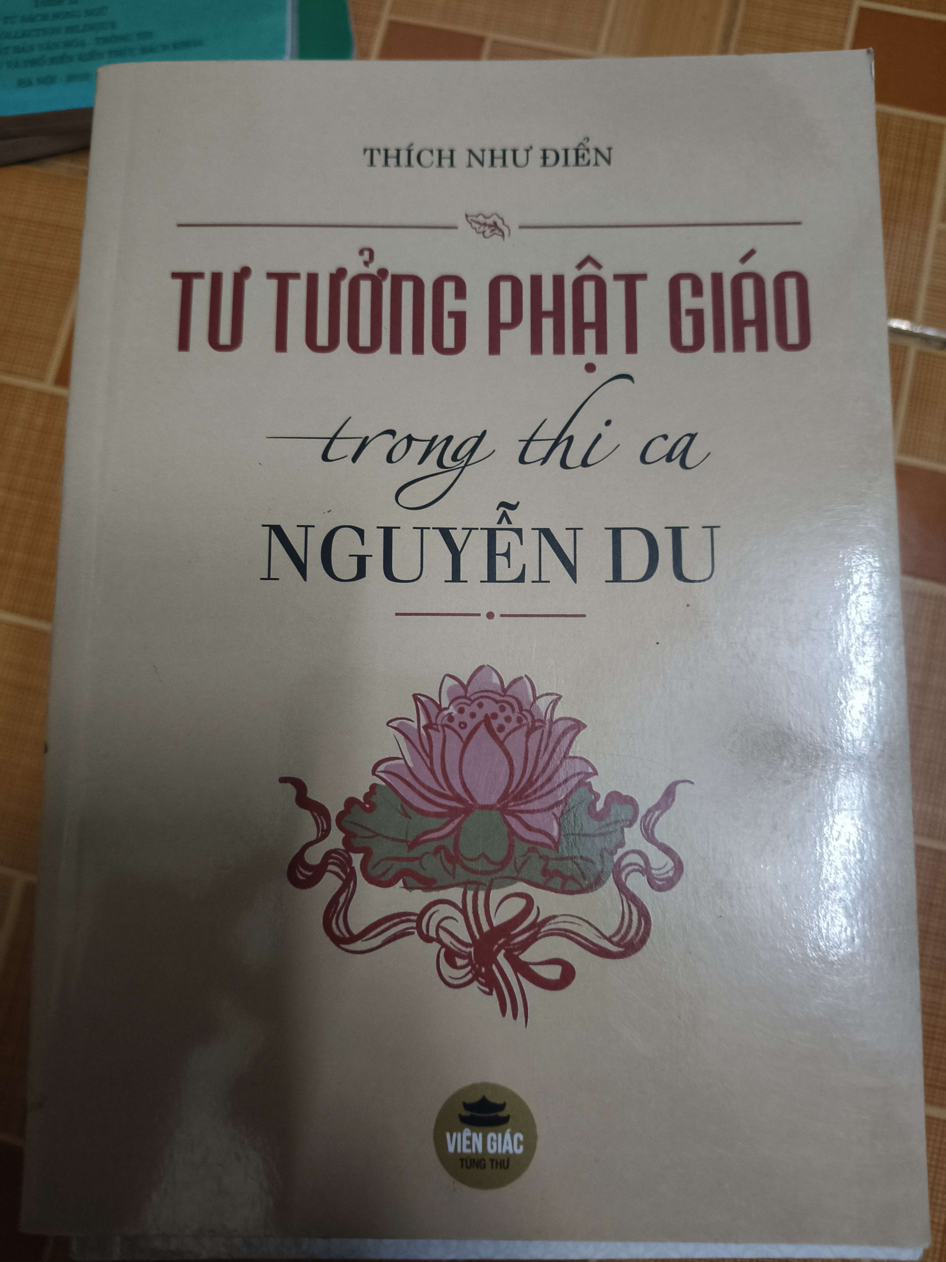 Tư tưởng Phật giáo trong thi ca Nguyễn Du (PhotoR) (Sách lịch sử - triết học) ANTQ