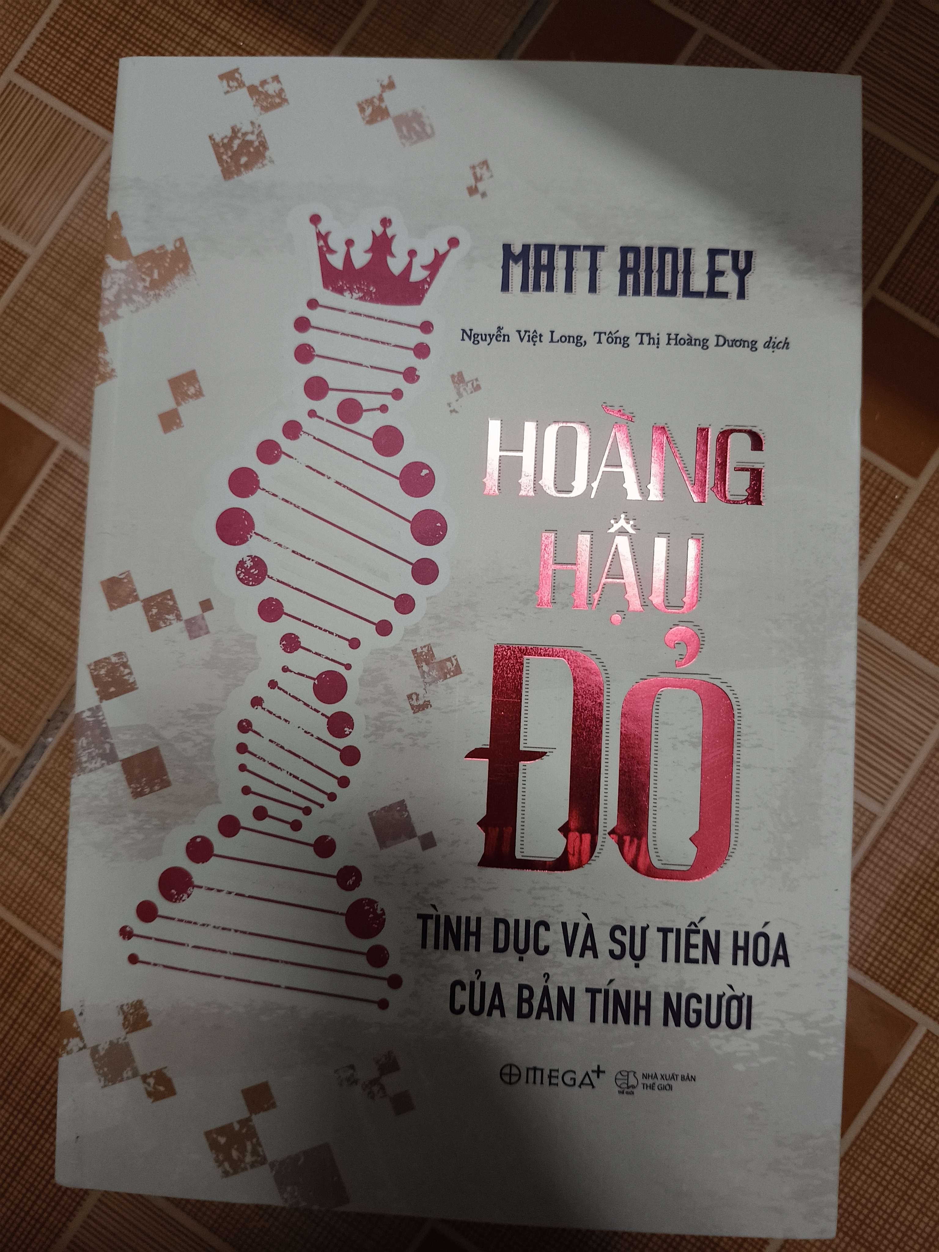 Hoàng hậu đỏ tình dục và sự tiến hóa của bản tính người (Sách Y học - Sức khỏe - Thể thao) ANTQ