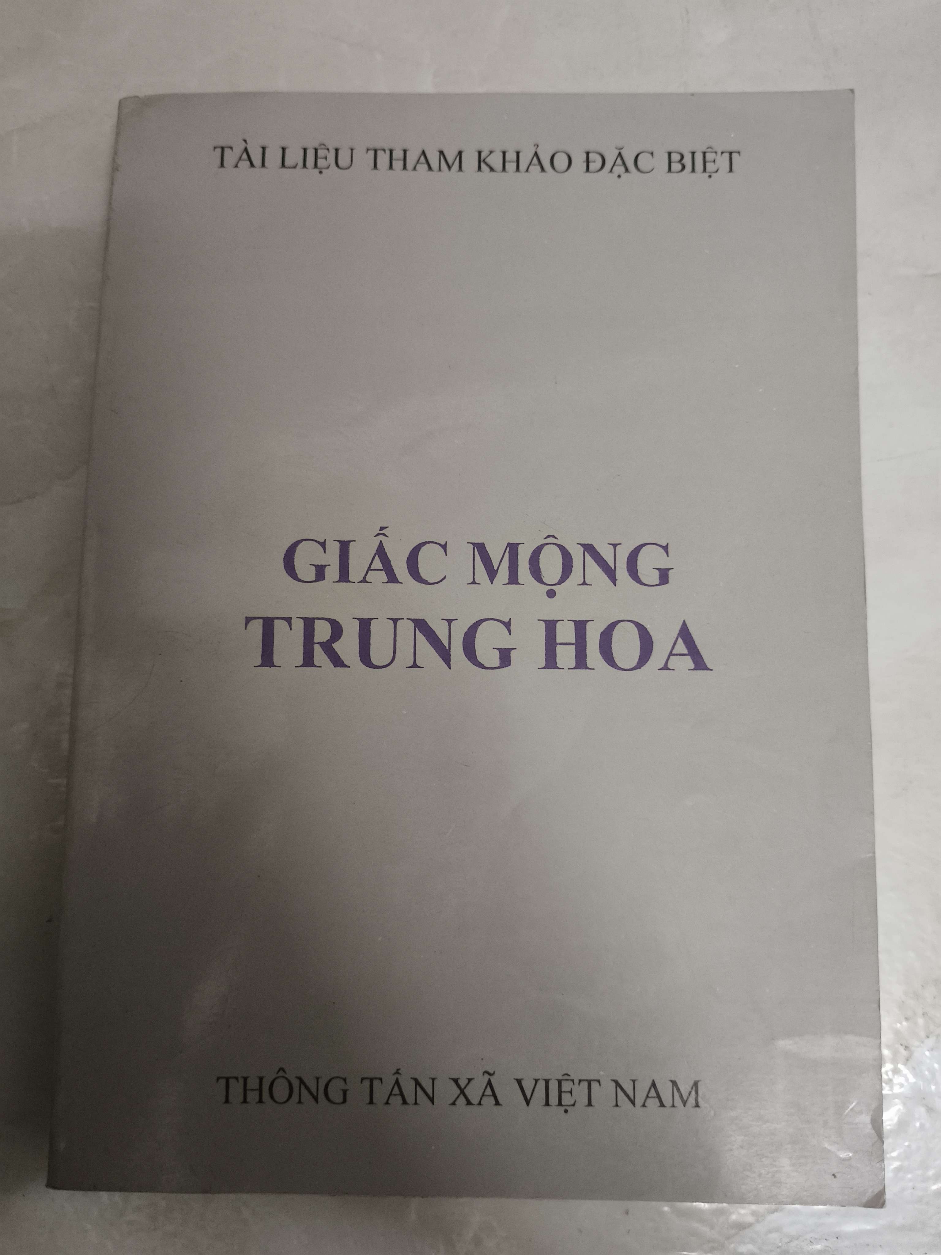 Giấc mộng Trung Hoa (PhotoR) (Sách lịch sử - triết học) ANTQ