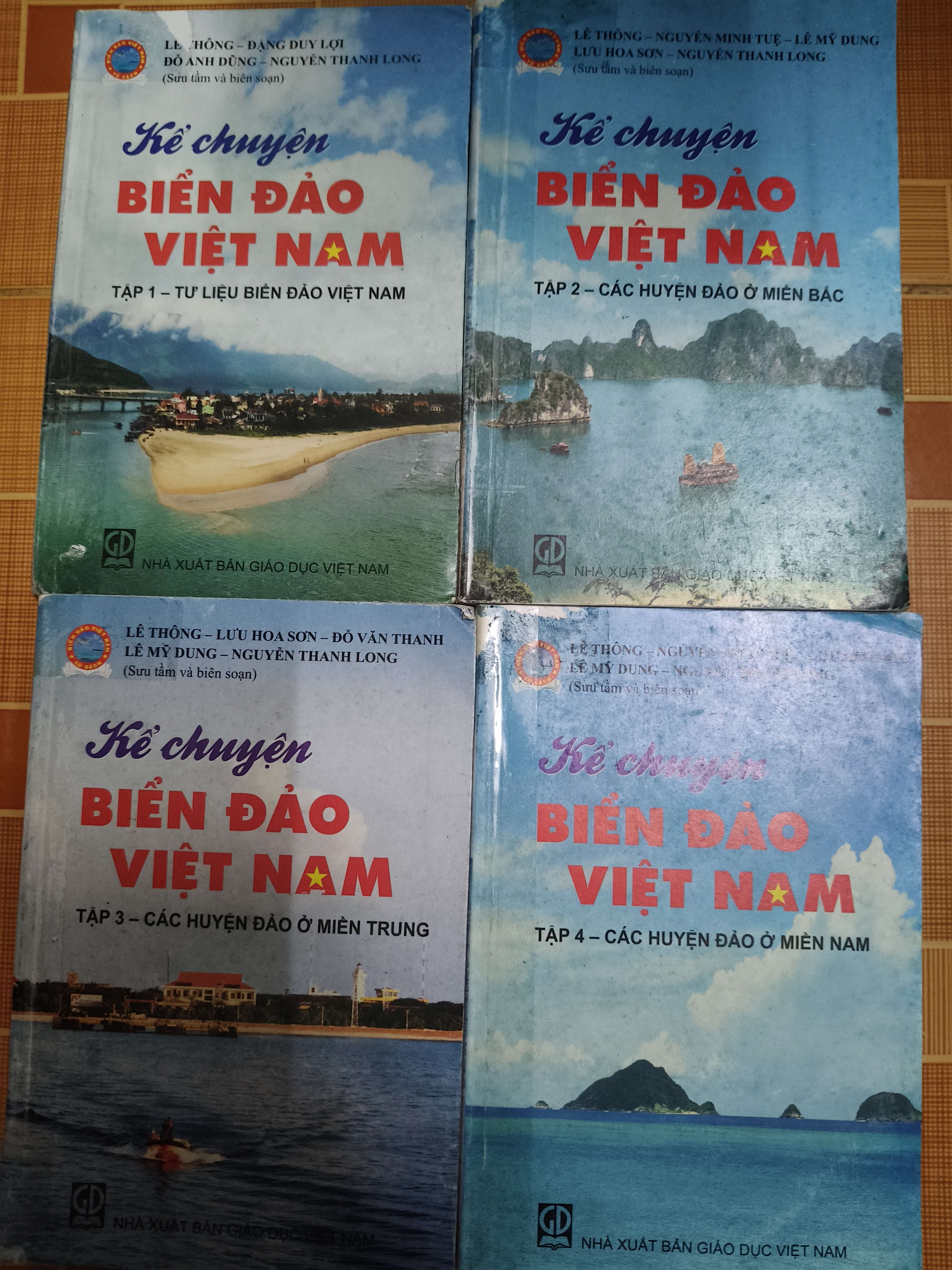 Kể chuyện biển đảo Việt Nam (Trọn bộ 4 tập) (Lịch sử Việt Nam) ANTQ