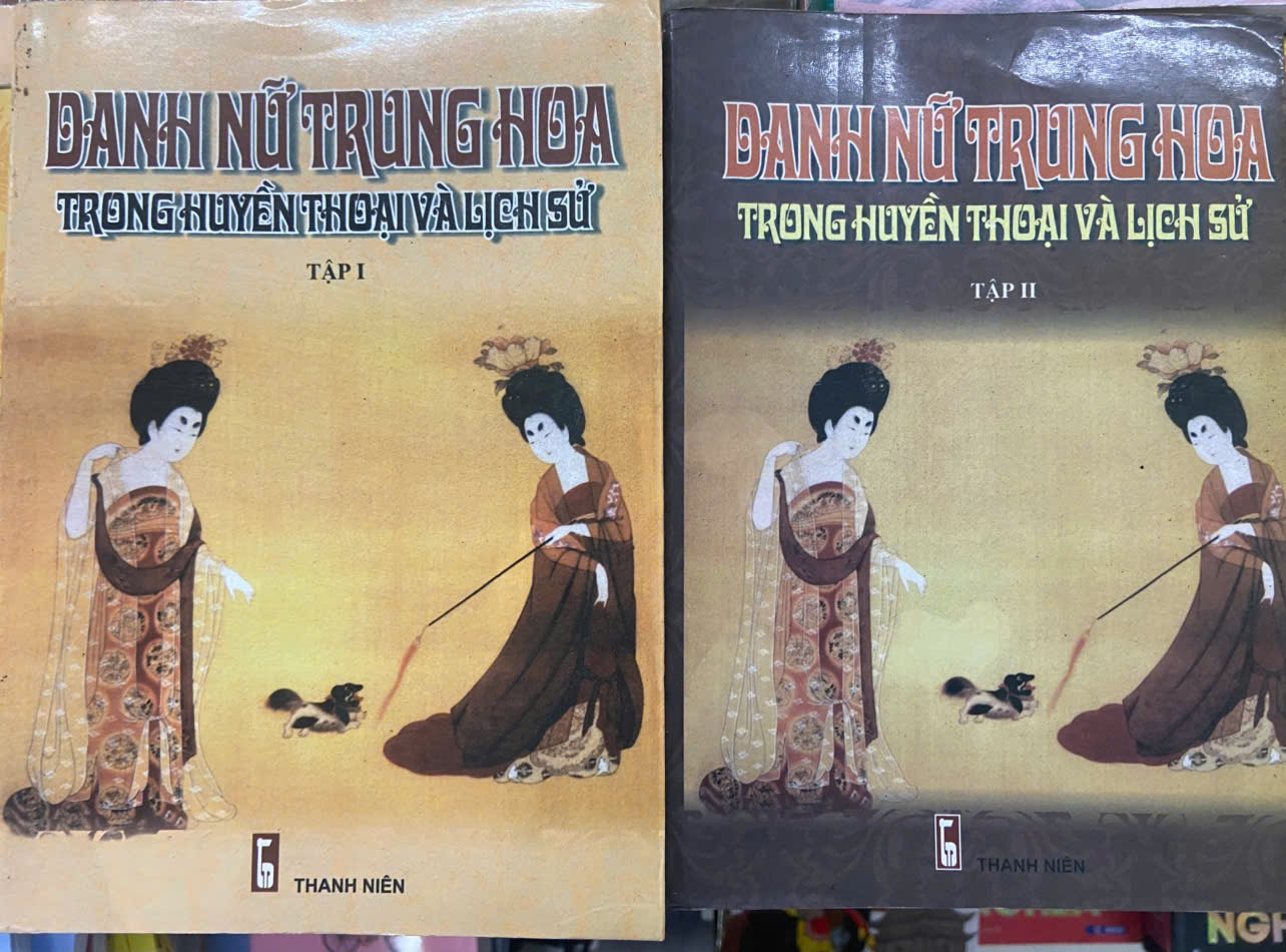 Danh nữ Trung Hoa trong huyền thoại và lịch sử (bộ 2 tập) - Lịch sử VAVOB1T2-81