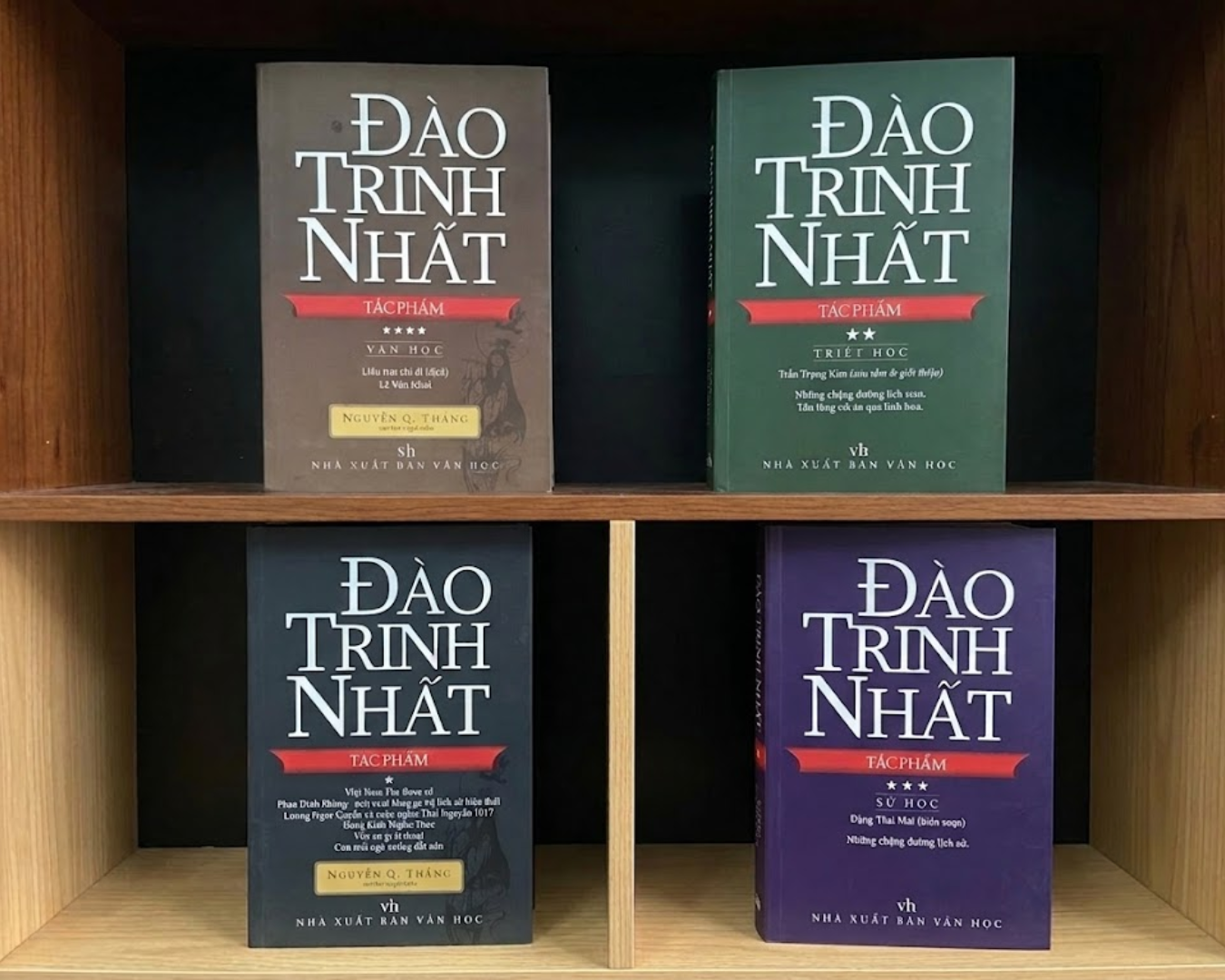 Đào Trinh Nhất tác phẩm - Nguyễn Quyết Thắng (Bộ 4 tập) (Sách văn học) VAVO