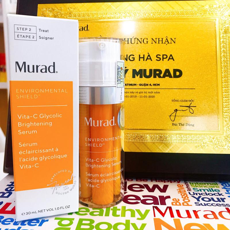 Murad cho ra mắt dòng làm trắng mới Murad Vita-C Glycolic Brightening Serum Hot nhất 2020?