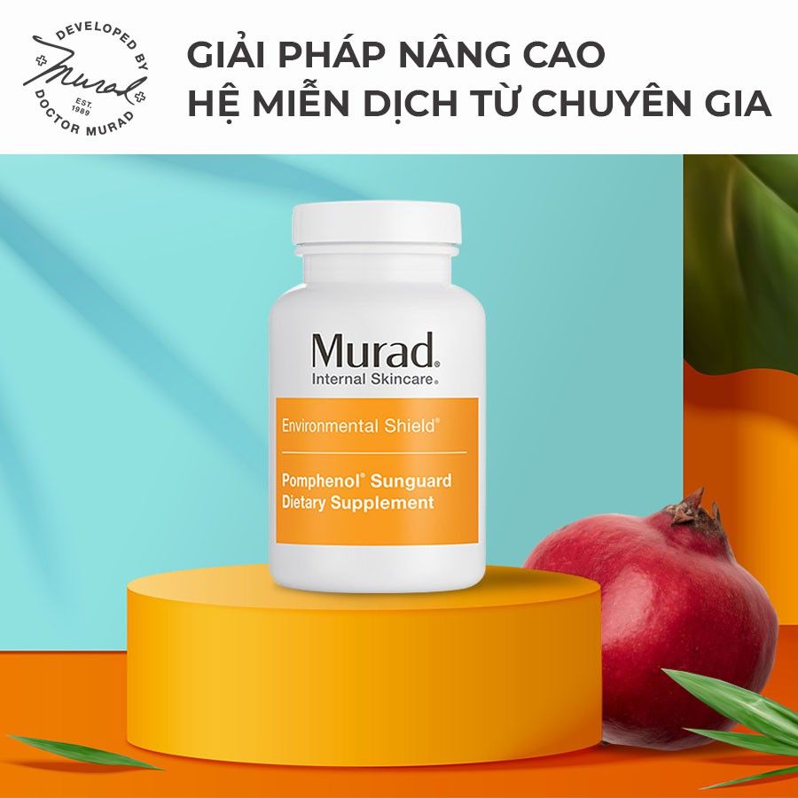 Nên mua viên uống chống nắng nội sinh Murad Pomphenol Sunguard Dietary Supplement ở đâu?