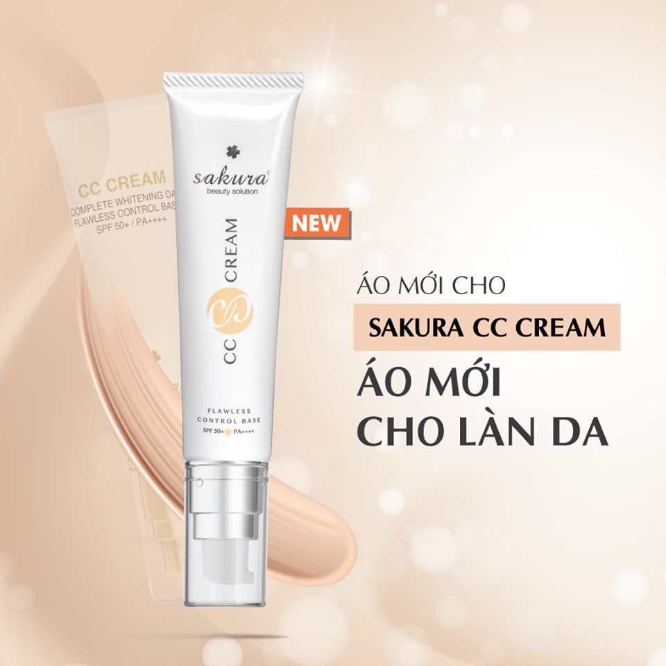 Mua kem trang điểm Sakura CC Cream chính hãng ở đâu?