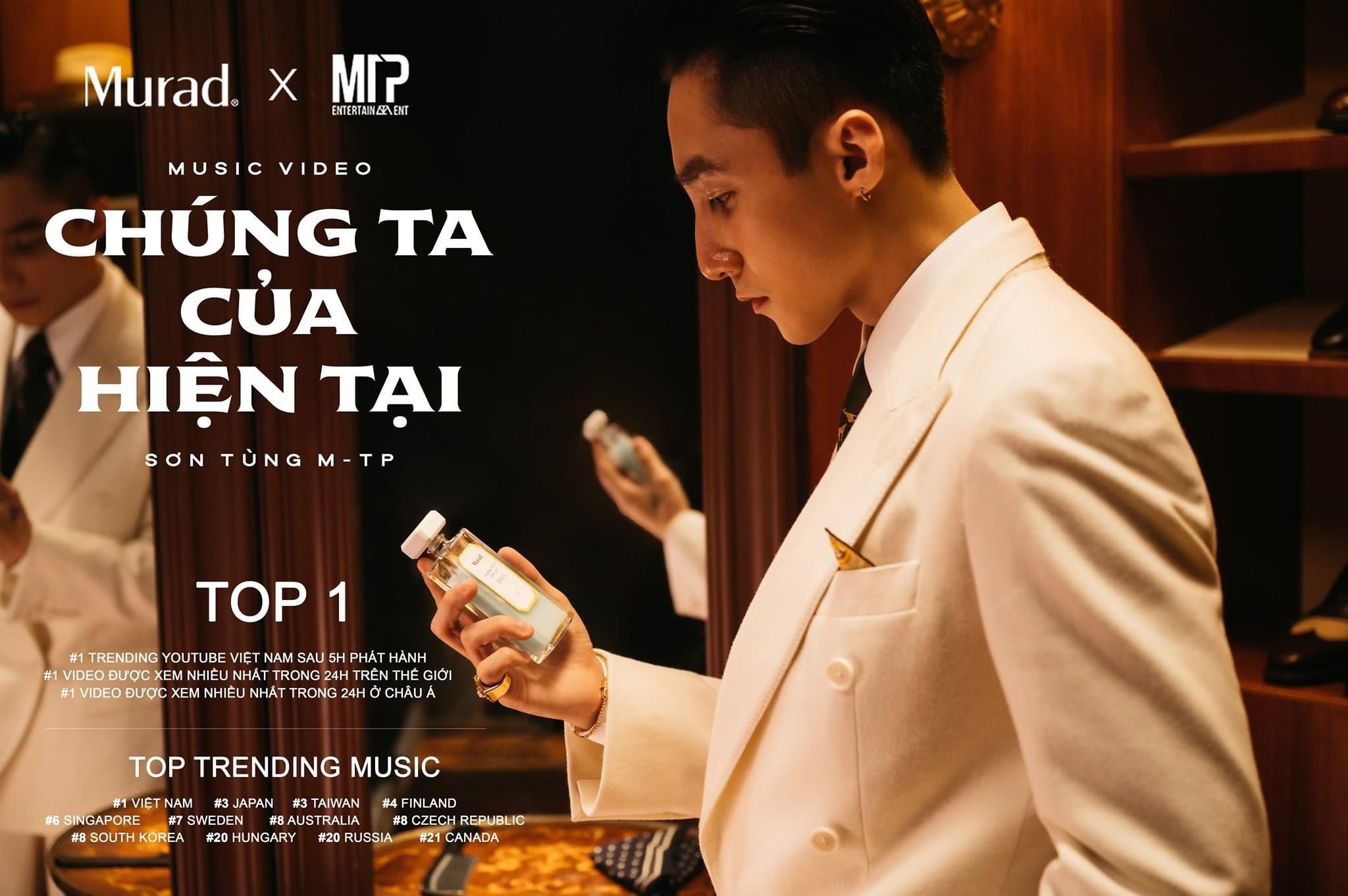 Sơn Tùng M-TP lần đầu tiên kết hợp cùng Murad trong MV 