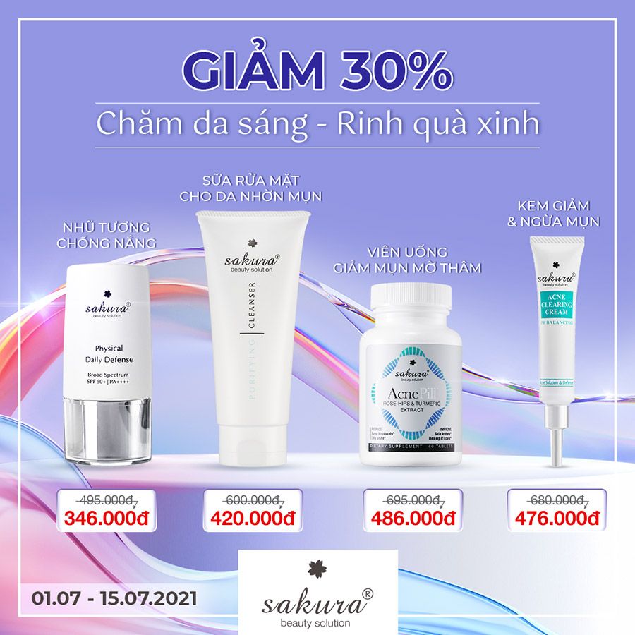 SALE CỰC SỐC 50% THÁNG 07