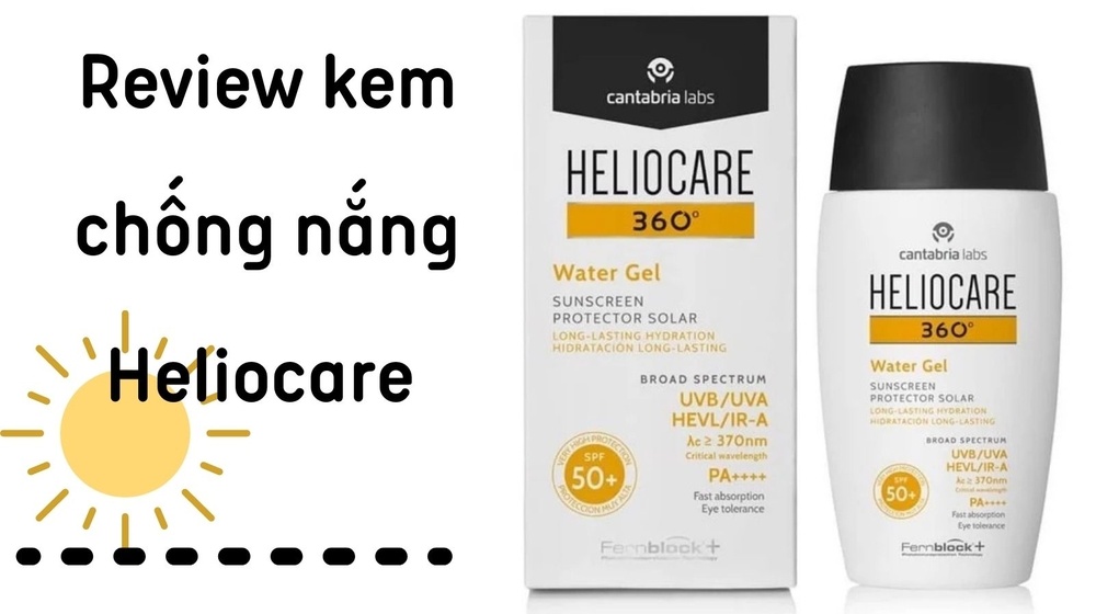 Review Các Loại Kem Chống Nắng Heliocare. Giá Bao Nhiêu?