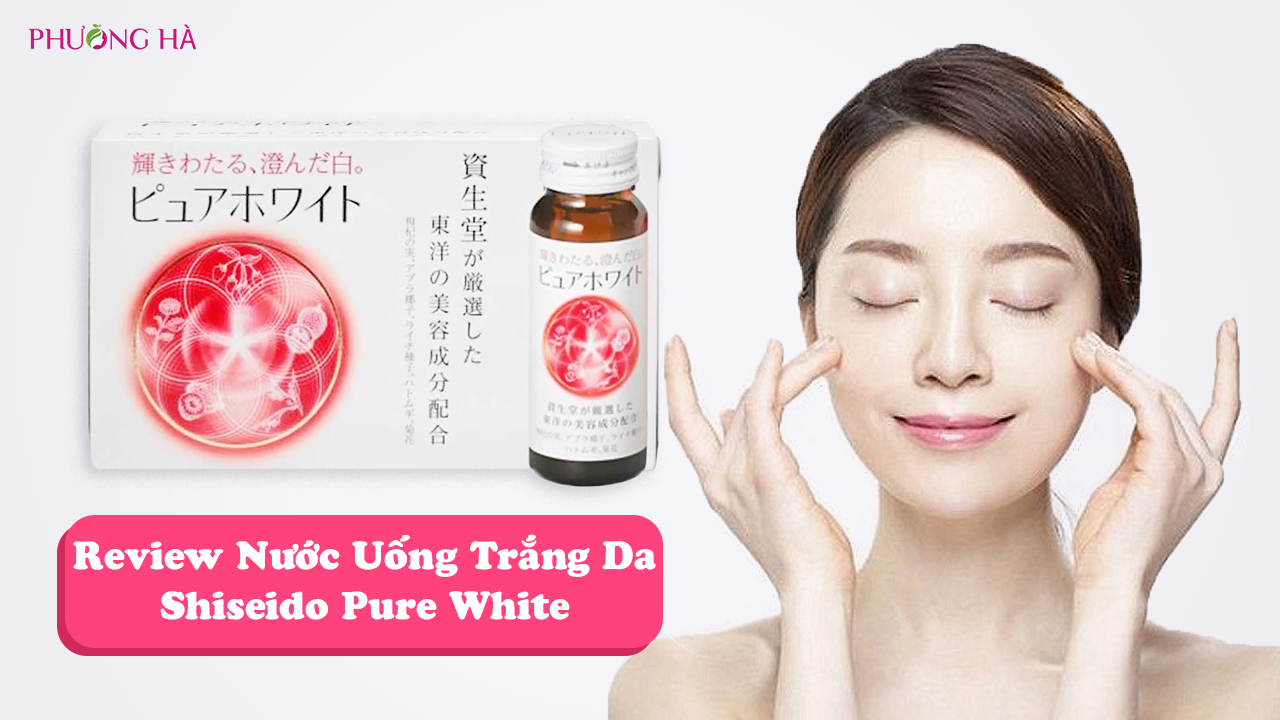 Review Nước Uống Trắng Da Shiseido Pure White. Có Tốt Không?