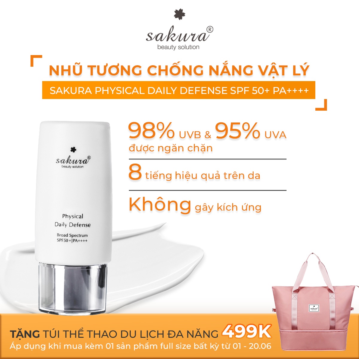 Quà Độc Quyền Chào Hè - Tặng Túi Du Lịch 499K