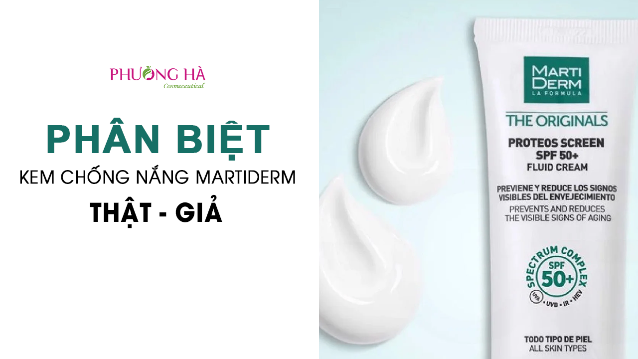 Cách Phân Biệt Kem Chống Nắng Martiderm Chính Hãng Chính Xác 100%