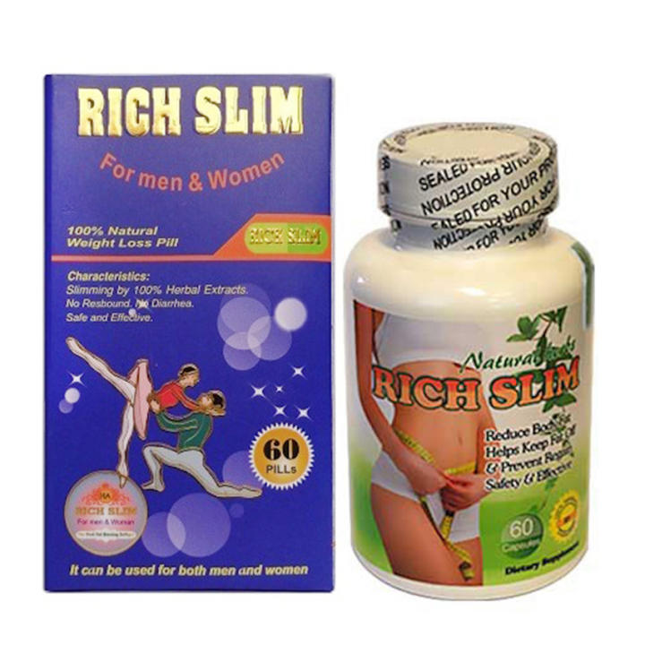 Viên uống giảm cân từ Mỹ Rich slim