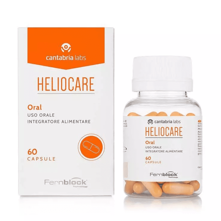 Viên uống chống nắng từ bên trong Heliocare Oral 60 viên