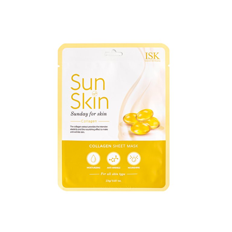 MẶT NẠ ISK SUNSKIN COLLAGEN SHEET MASK