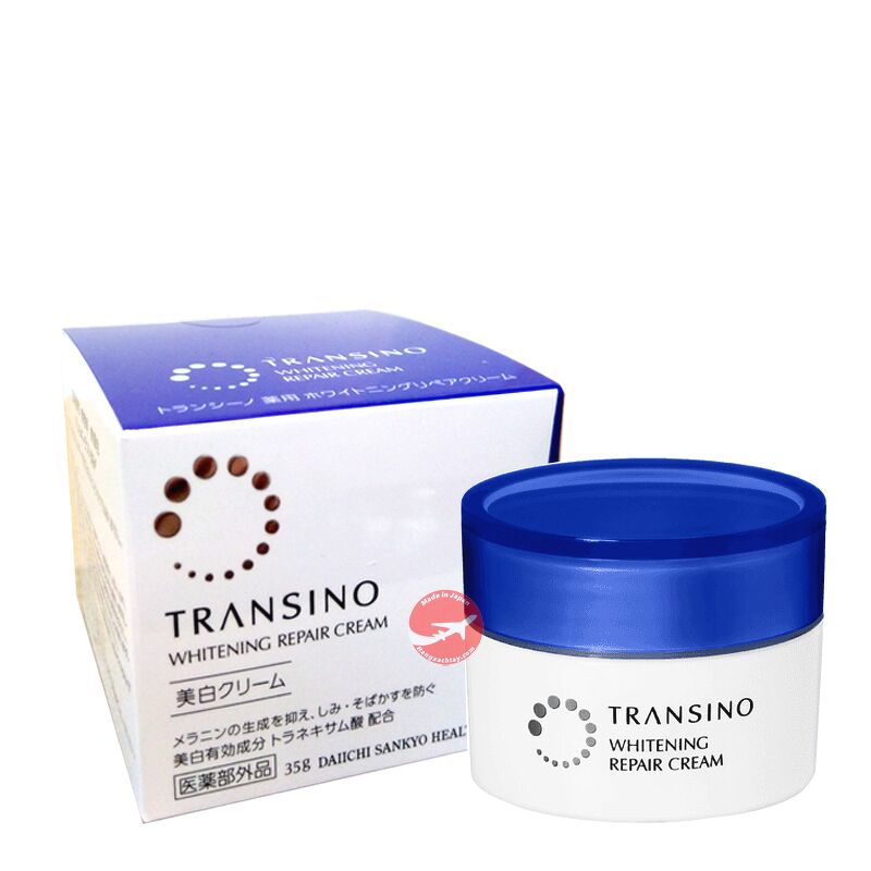 Kem dưỡng trắng da, ngăn ngừa nám ban đêm Transino Whitening Repair Cream (35g)