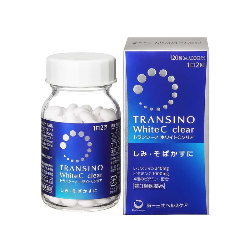 Viên Uống Trắng Da Transino White C Clear Mẫu Mới