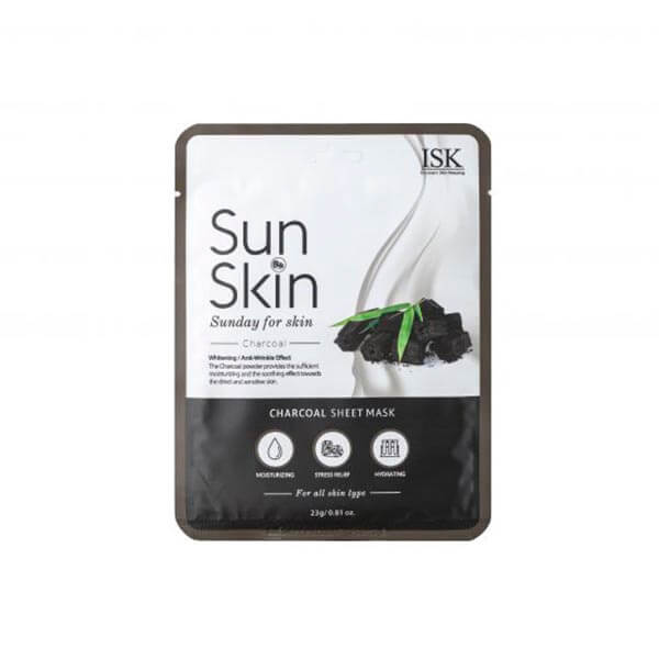 MẶT NẠ ISK SUNSKIN CHARCOAL SHEET MASK