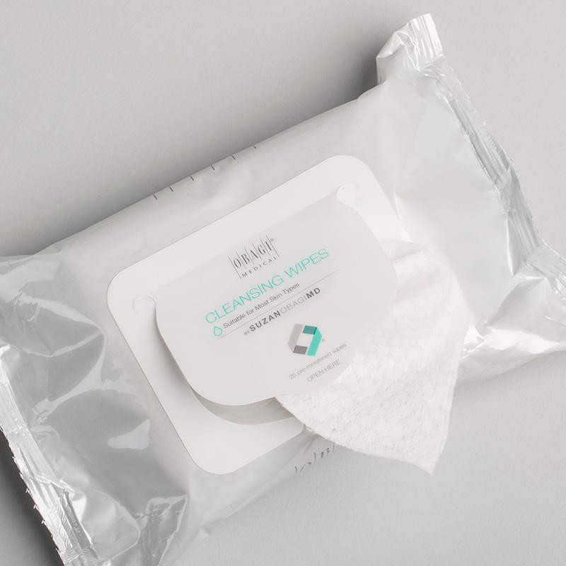 Khăn ướt tẩy trang cho mọi loại da Obagi SUZANOBAGIMD Cleansing Wipes