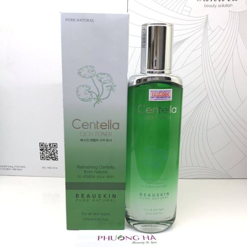 Nước hoa hồng Beauskin Centella Cica Toner 120ml