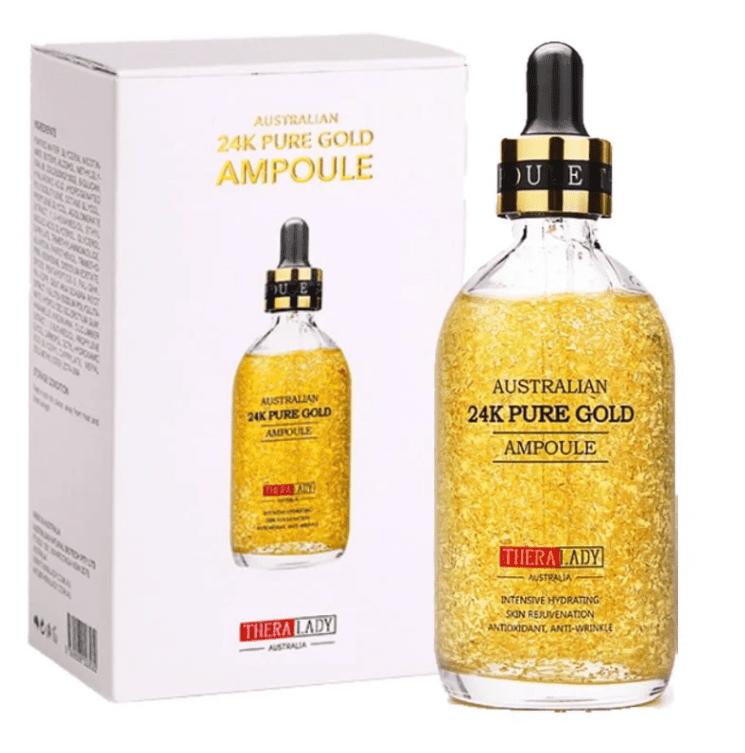 Serum vàng 24k cao cấp Thera Lady 24k Pure Gold Ampoule 100ml - Úc