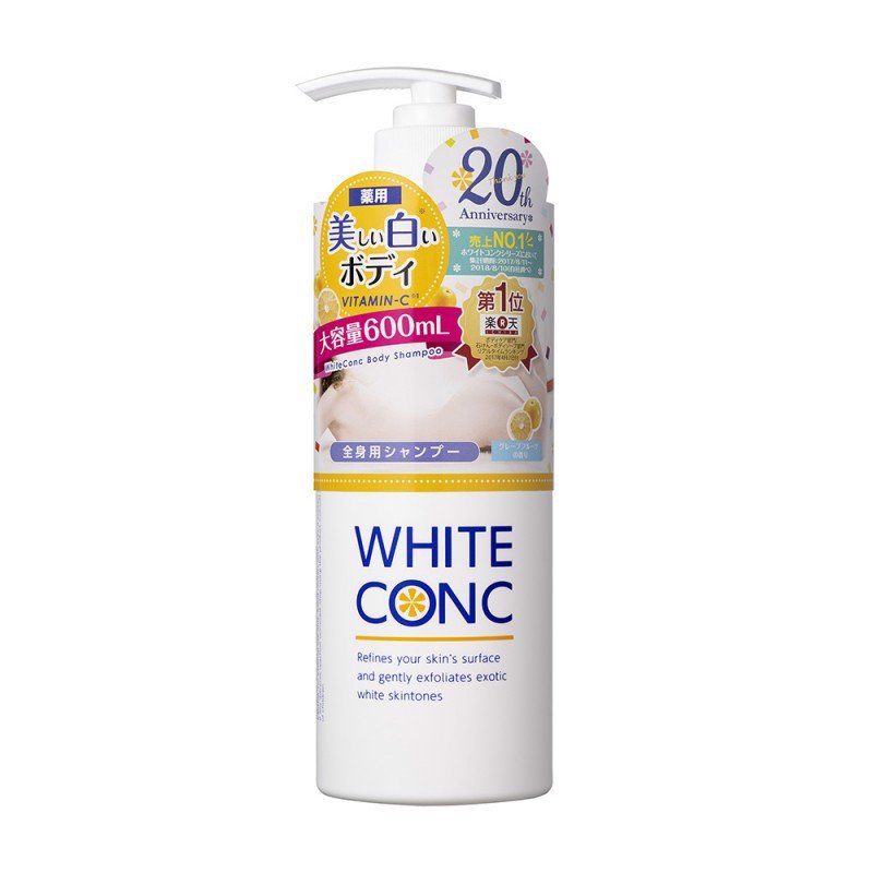 Sữa tắm dưỡng trắng da body White Conc Vitamin C 600ml