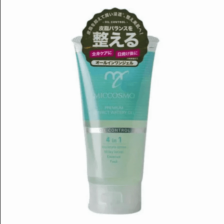 Gel 4 trong 1 cải thiện làn da rám nắng, giữ ẩm, giảm mụn MICCOSMO PREMIUM PERFECT WATERY GEL