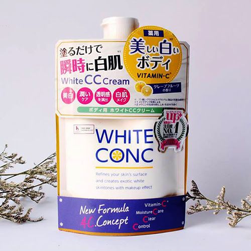 Kem dưỡng thể trắng da ban ngày White Conc Body Cc Cream (200g)