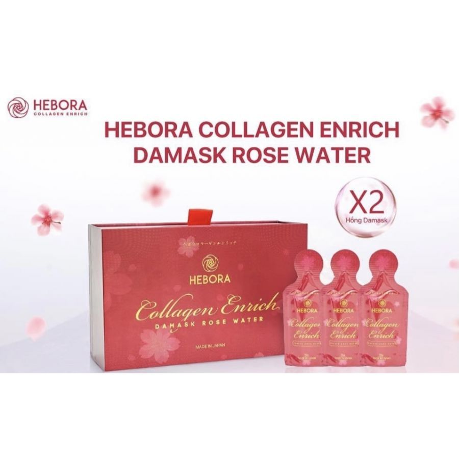 NƯỚC UỐNG HEBORA COLLAGEN ENRICH – PHIÊN BẢN TÚI TIỆN LỢI