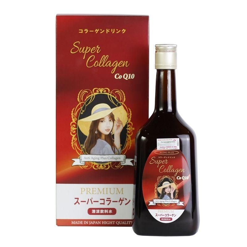 Nước uống chống lão hóa Super Collagen CoQ10 Nhật Bản 720ml