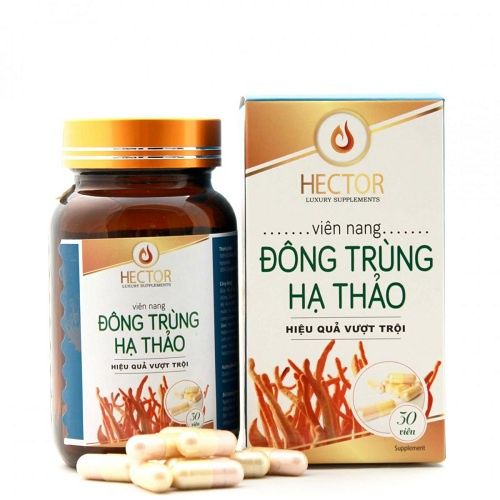 Viên nang đông trùng hạ thảo Hector tăng cường sức khỏe, cải thiện sinh lý (lọ 30 viên)