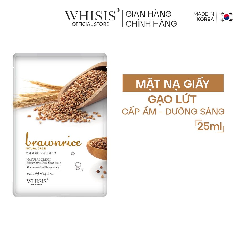 Mặt nạ gạo lứt WHISIS Nature Origin Energy