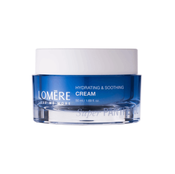 Kem dưỡng B5 phục hồi, cấp ẩm Lomere Super Panthenol Hydrating & Soothing Cream