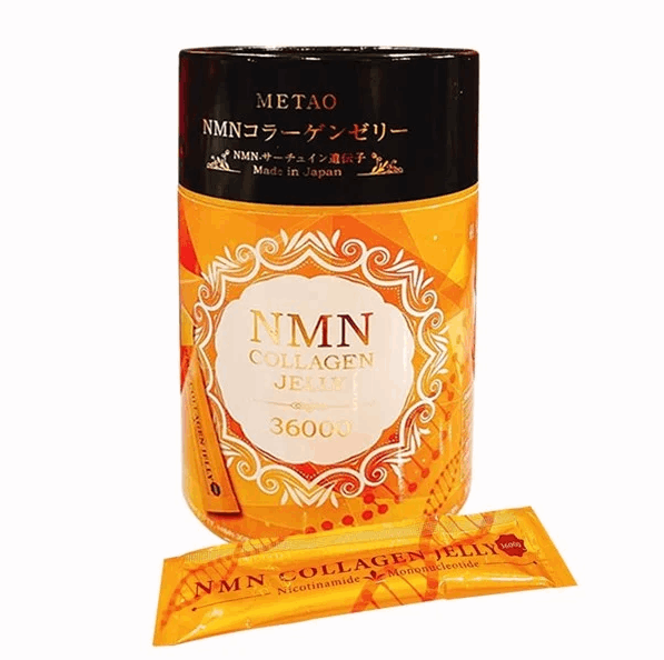 Thạch NMN giúp trẻ hóa, chống lão hóa da Metao NMN Collagen Jelly 36000 Nhật Bản