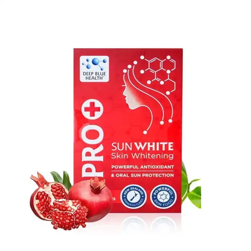 Viên uống chống nắng, trắng da Deep Blue Health Pro SunWhite Skin Whitening