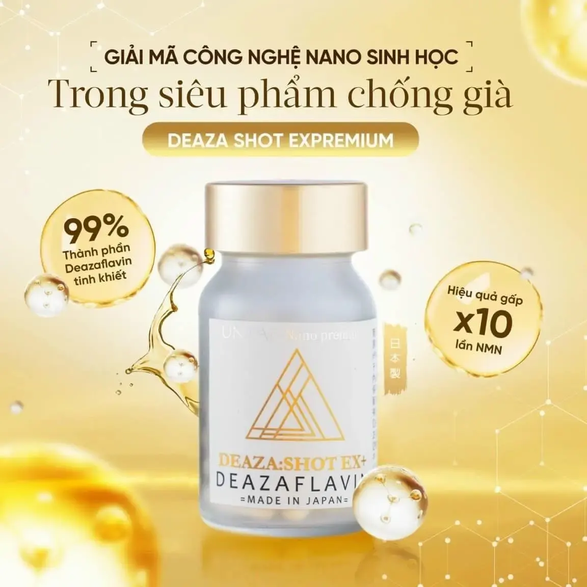 Viên uống hỗ trợ trẻ hóa da Deaza Shot Expremium